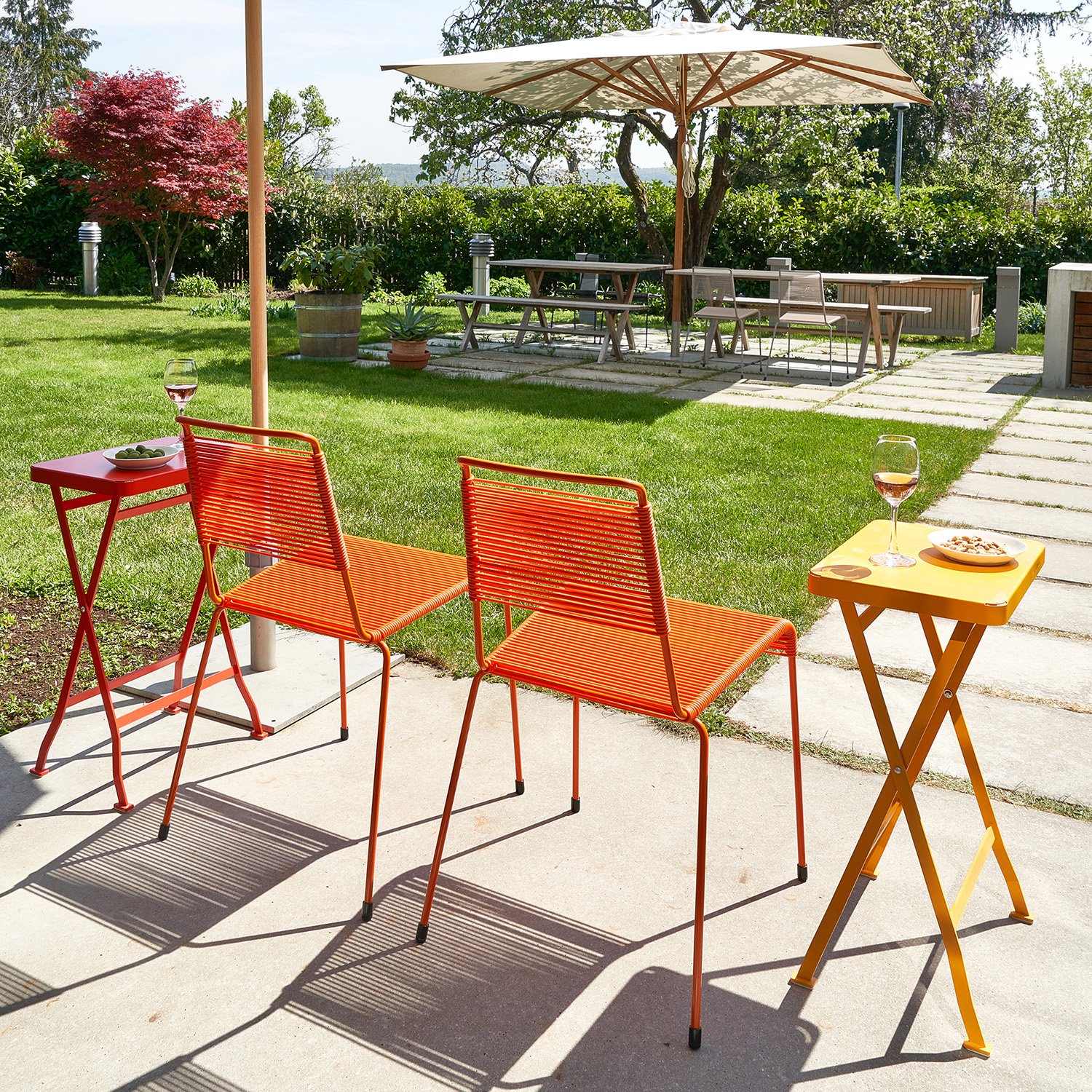 Chair TT54, Taupe | Richard Lampert | Garden Chairs - Designer