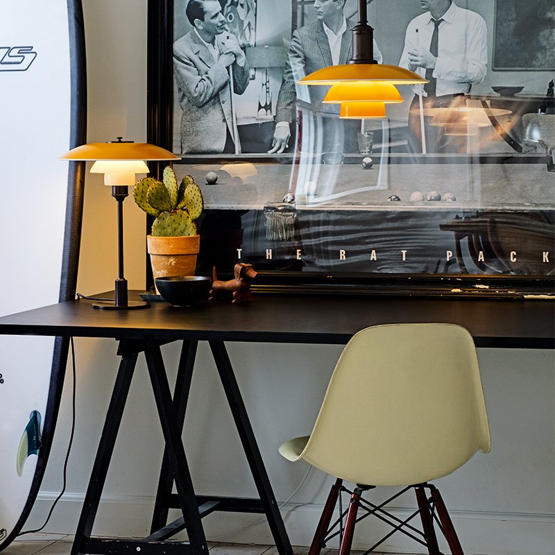 PH 3½-3 Pendant Lamp, Green Louis Poulsen Pendant Lights