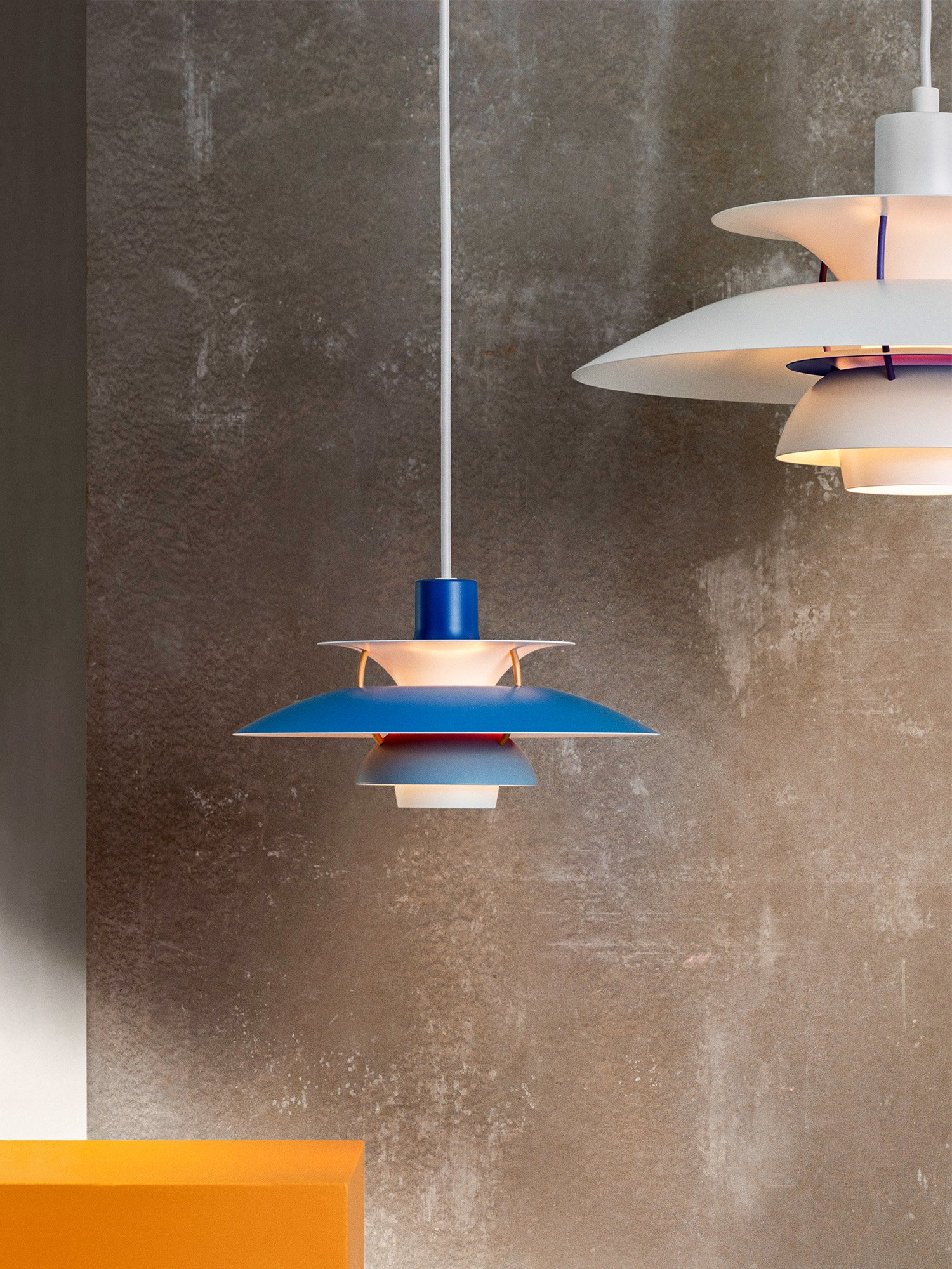 PH 5 Mini Pendant Lamp, Hues of Grey | Louis Poulsen | Pendant 