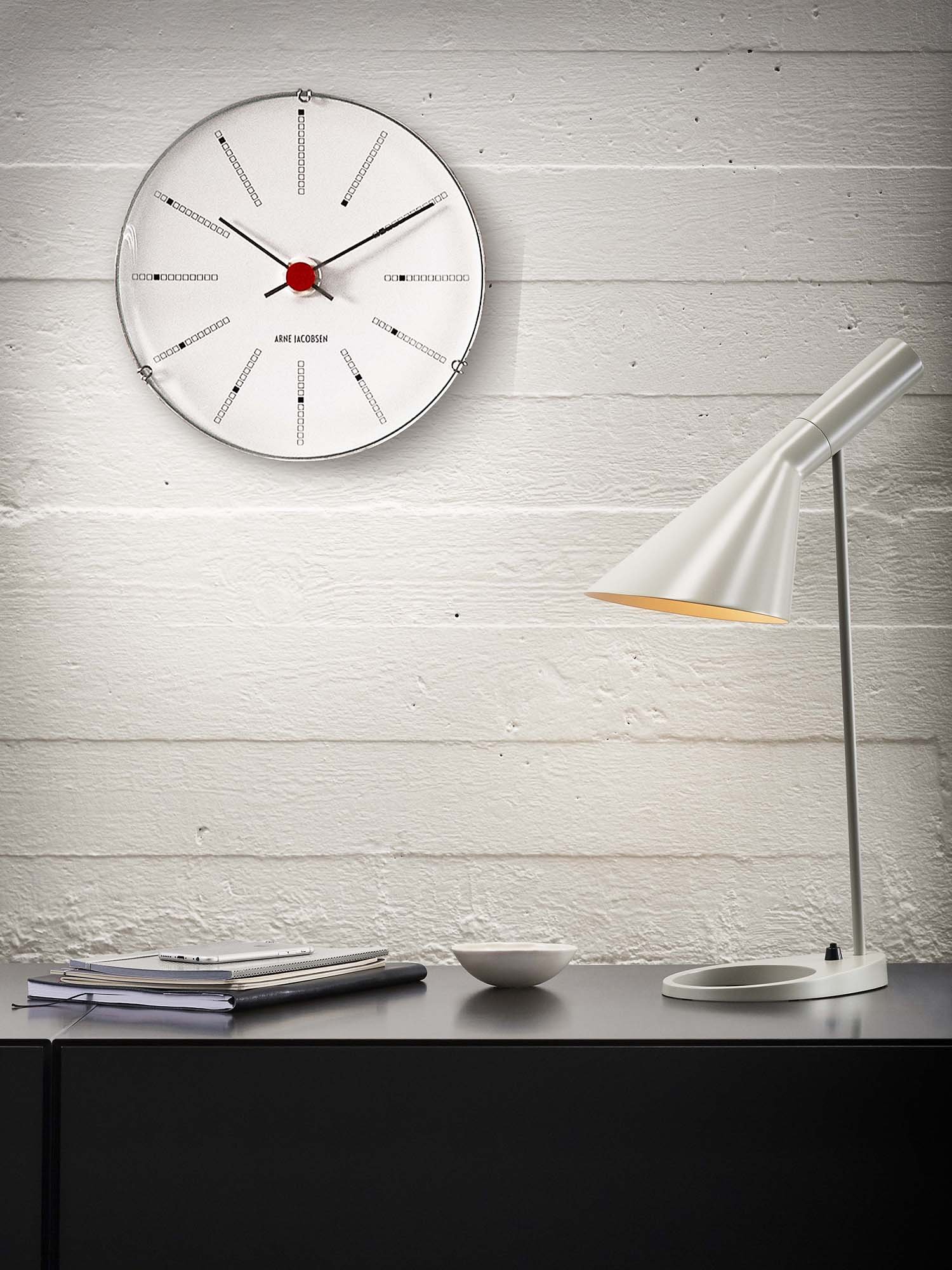Bankers Wall 290mm Jacobsen Arne ARNE JACOBSEN Clock eBay Clock, 0