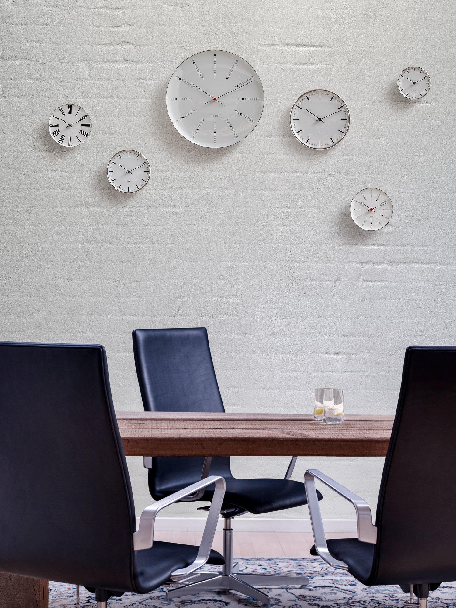 AJ City Hall Wall Clock | Rosendahl | by Arne Jacobsen, 1956/2009
