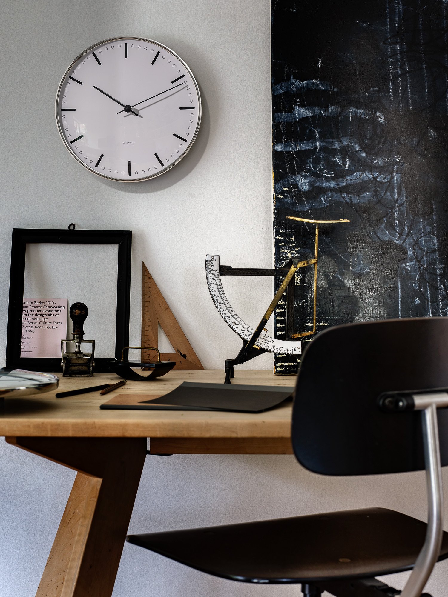 AJ City Hall Wall Clock | Rosendahl | by Arne Jacobsen, 1956/2009