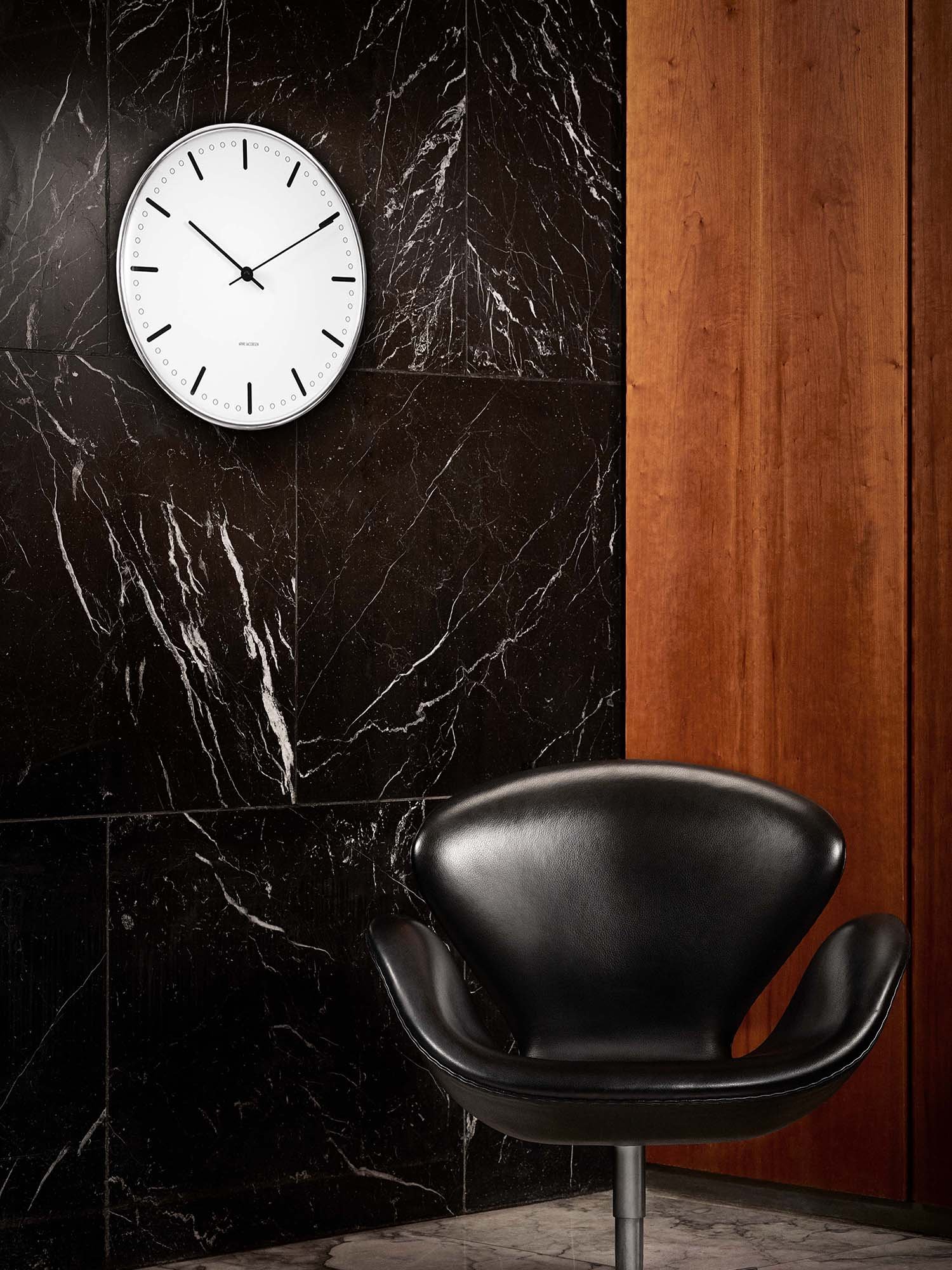 AJ City Hall Wall Clock | Rosendahl | by Arne Jacobsen, 1956/2009