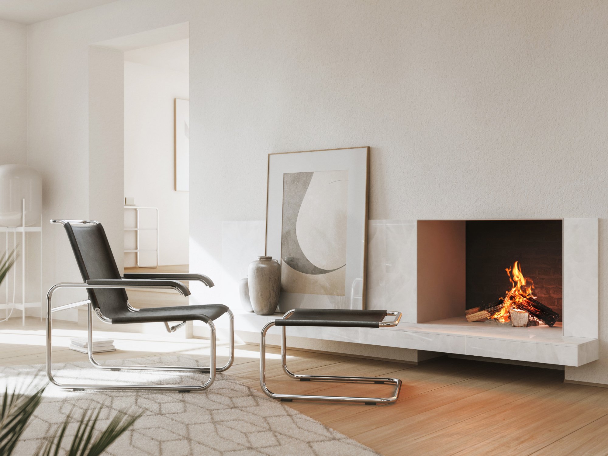 サイドシェルチェア　Modern Furniture Sales Co,Ltd S 35 L Cantilever Chair | Thonet | by Marcel Breuer, 1930