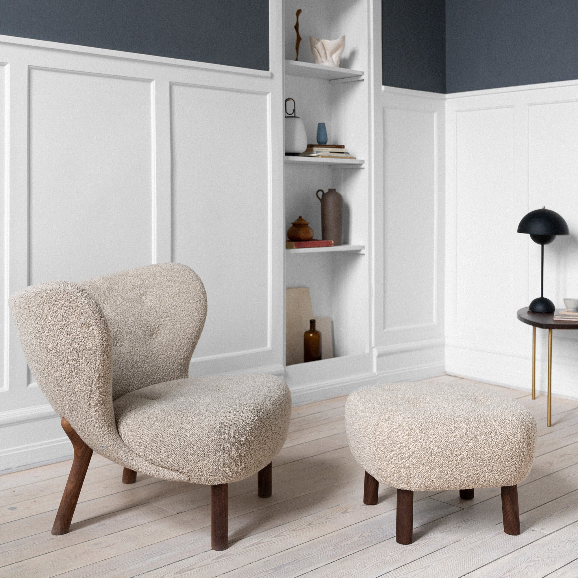 Little Petra Armchair &Tradition Lounge Chairs Designer