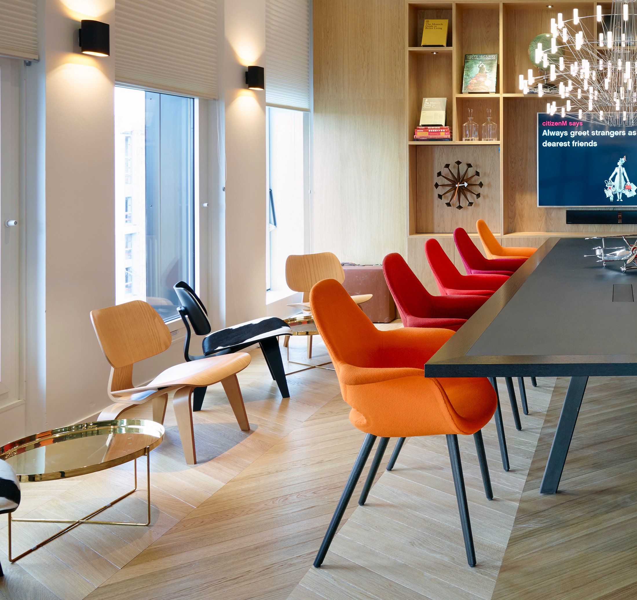 Plywood Group LCW Calf's Skin Lounge Chair | Vitra | by Charles
