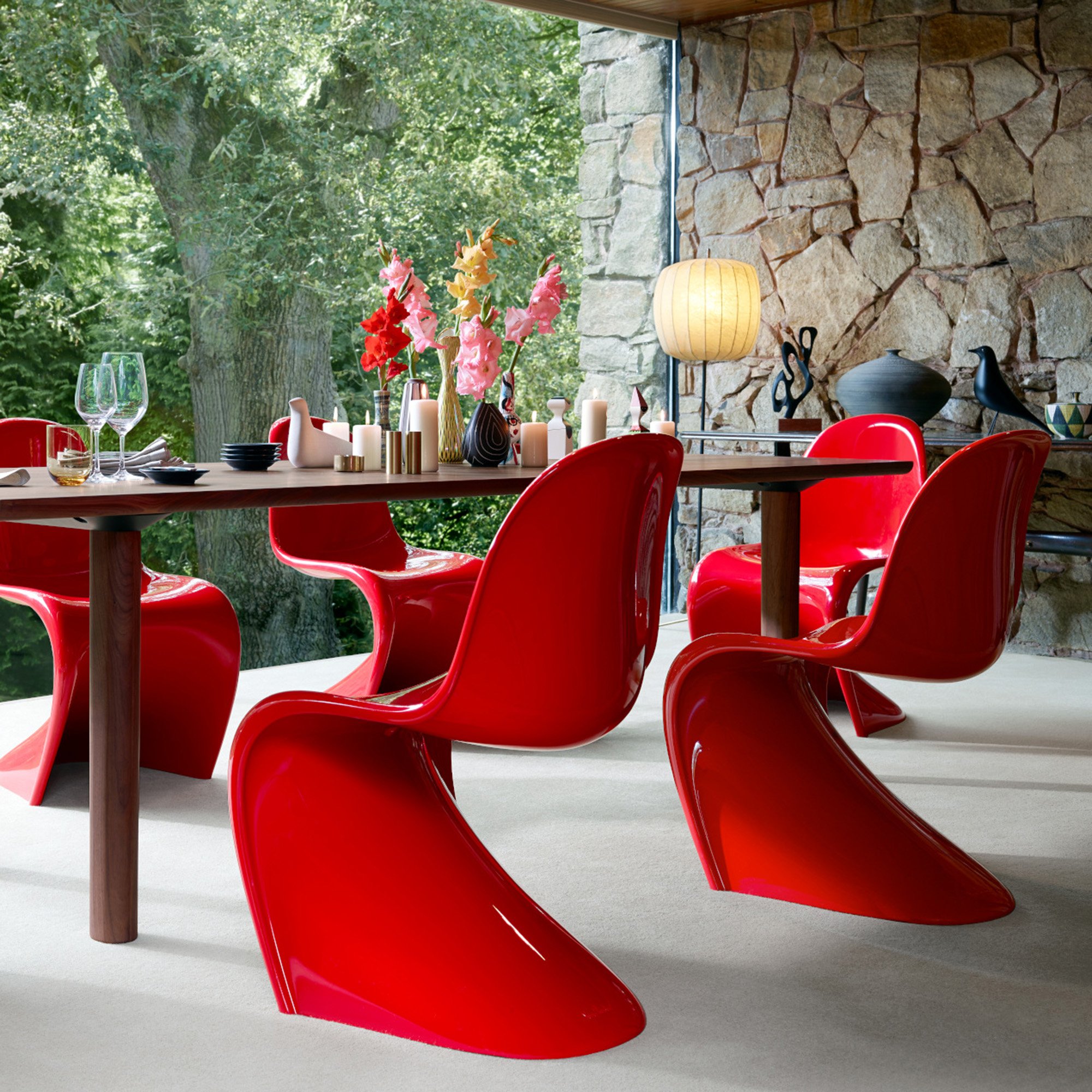 Panton Chair Classic, Black | Vitra | by Verner Panton, 1958