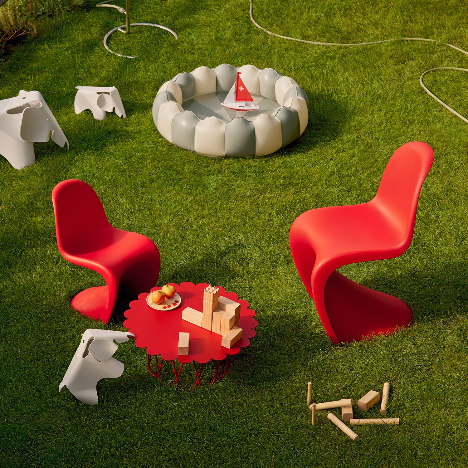 Panton Junior Children's Chair, Golden yellow | Vitra | by Verner