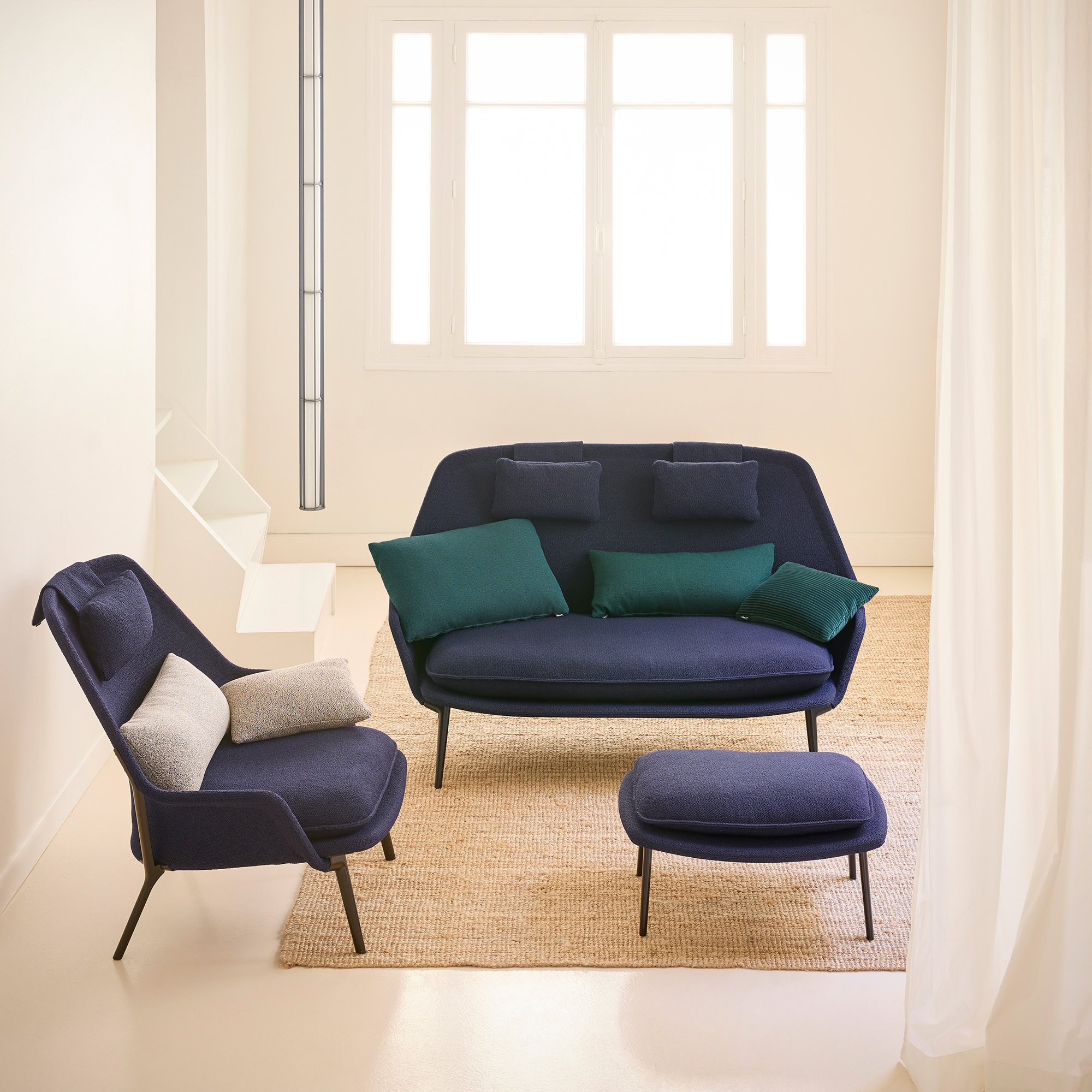 Slow Chair Ottoman | Vitra | Ronan & Erwan Bouroullec - Designer