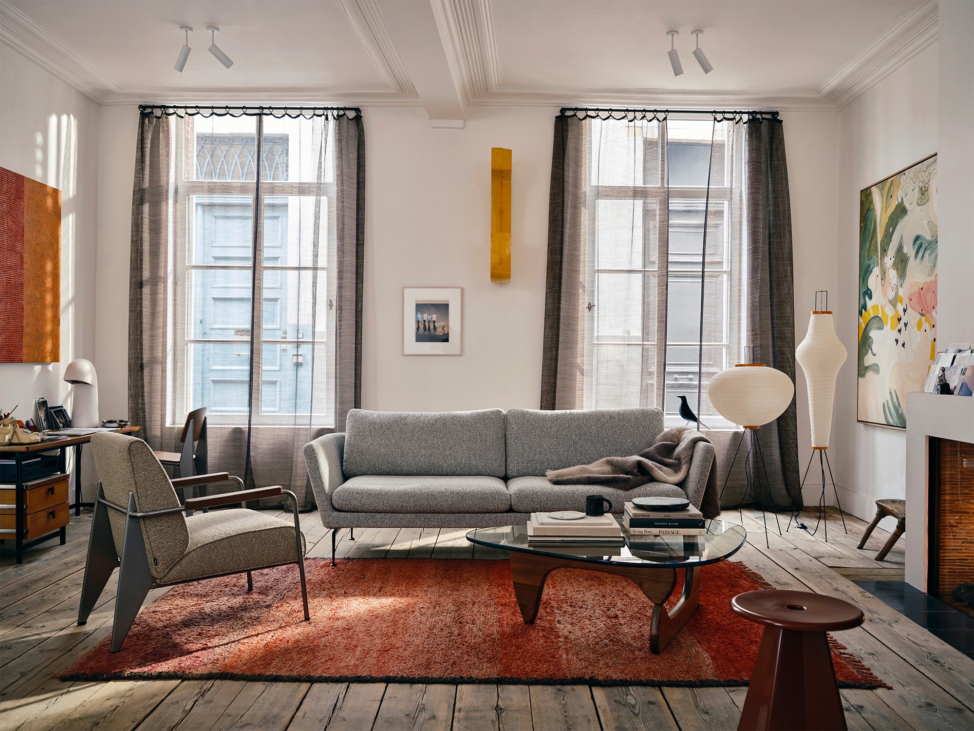 Akari 14A Floor Lamp | Vitra | by Isamu Noguchi, 1951 - Originals