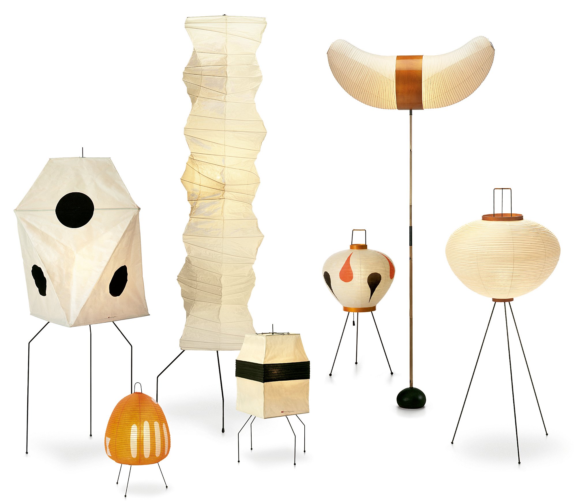 Akari BB3-33S Floor Lamp | Vitra | by Isamu Noguchi, 1951