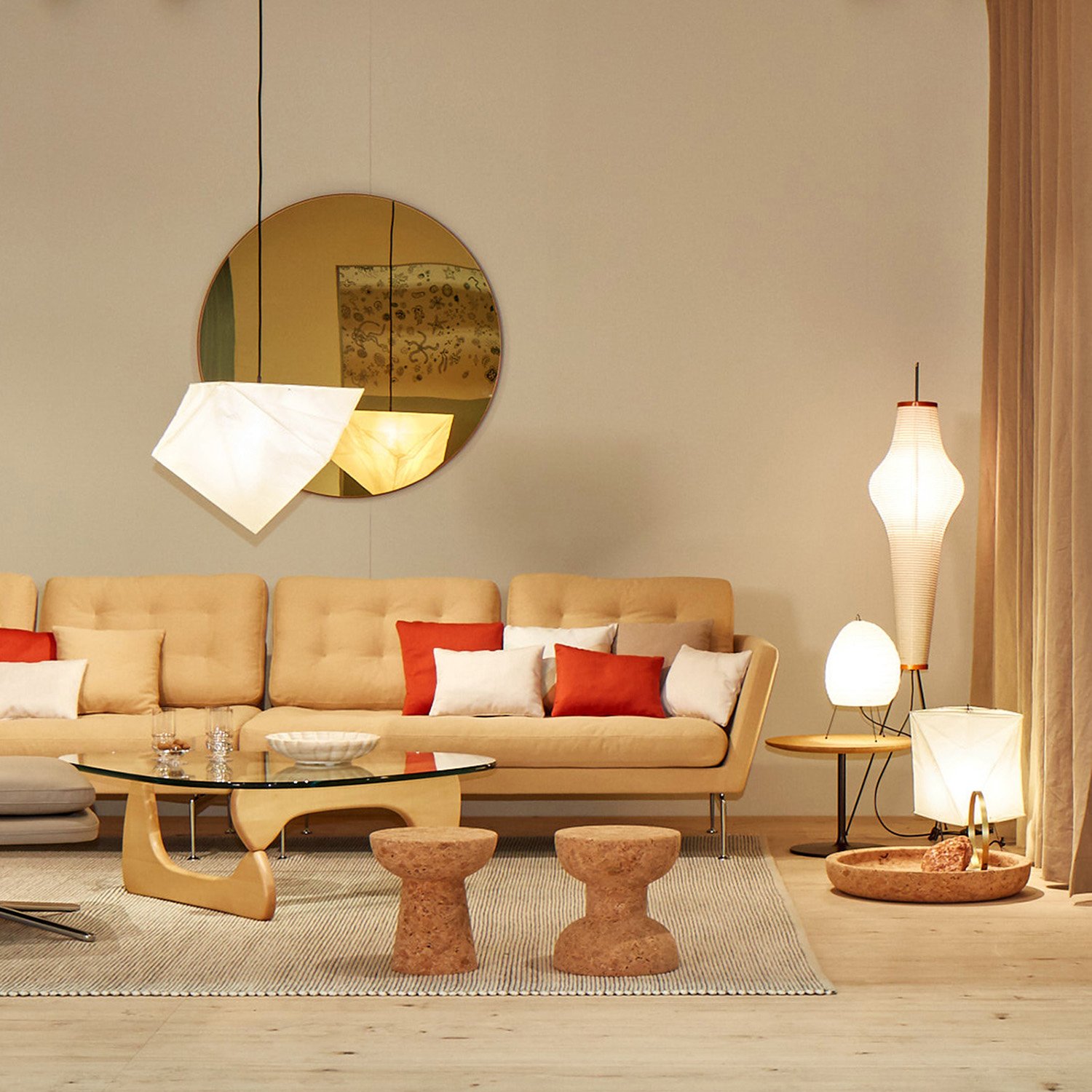 AKARI 1N 正規品 AKARI スタンドライト 1N|イサムノグチの照明 AKARI（あかり）の通販