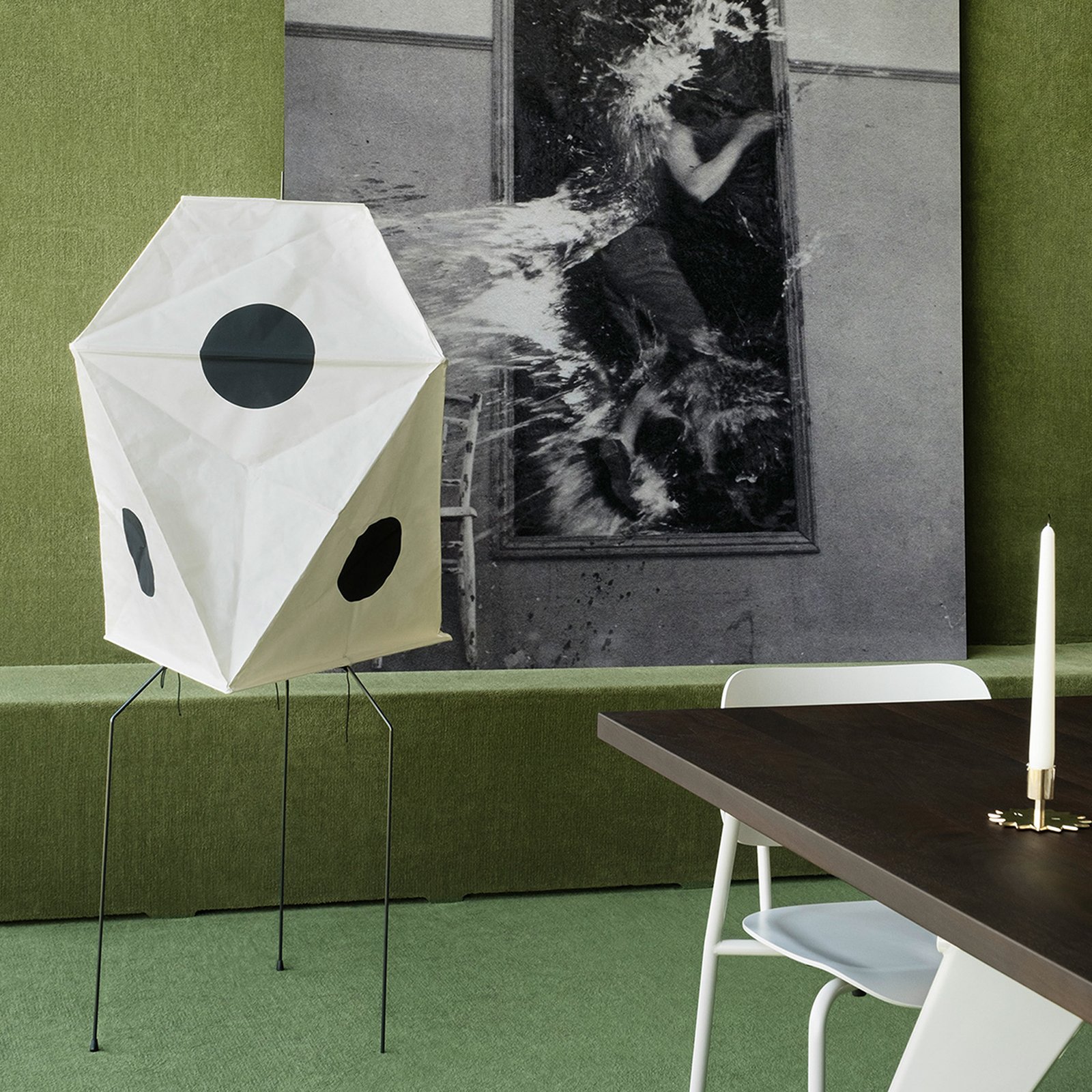 Akari UF3-Q Floor Lamp | Vitra | by Isamu Noguchi, 1951