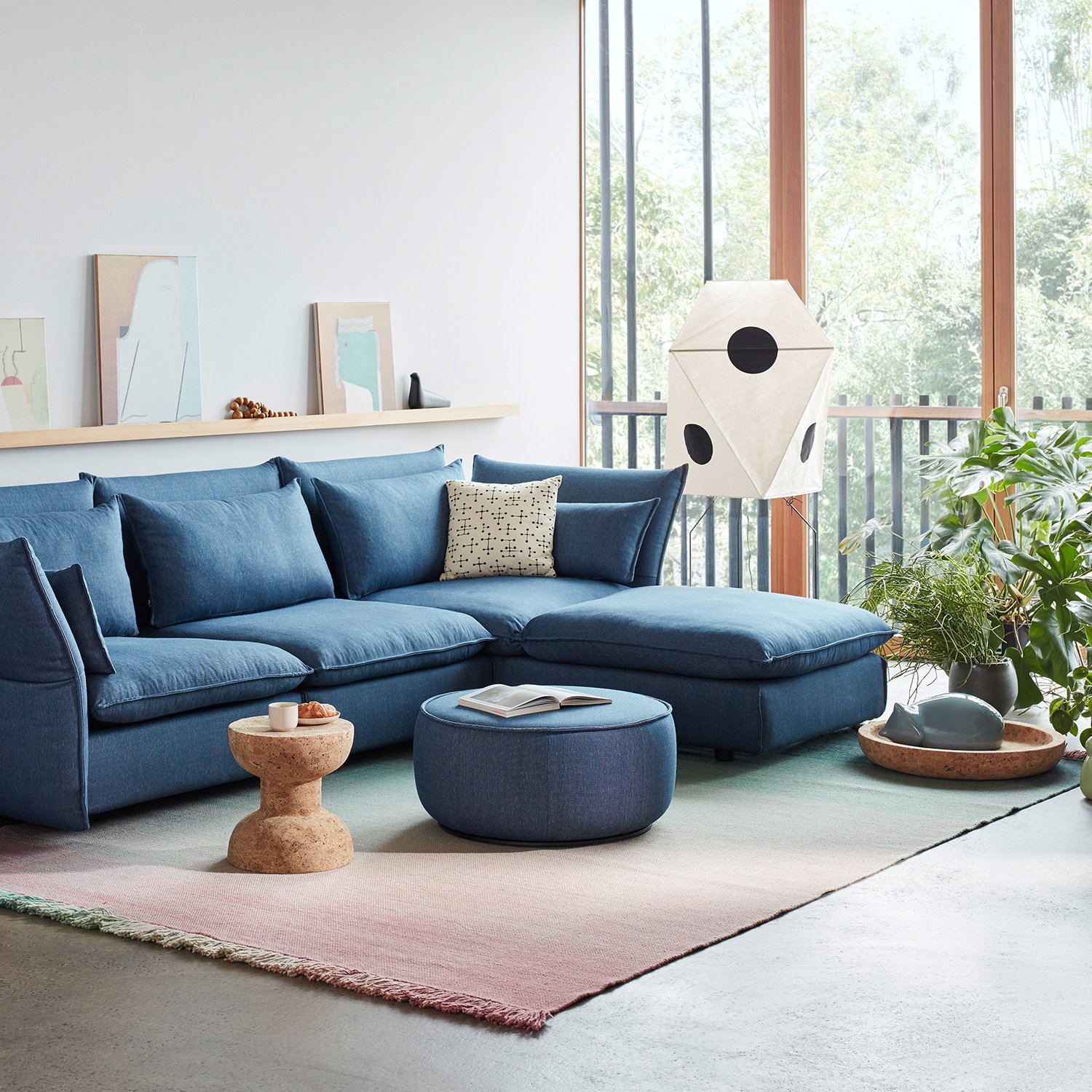 Akari UF3-Q Floor Lamp | Vitra | by Isamu Noguchi, 1951