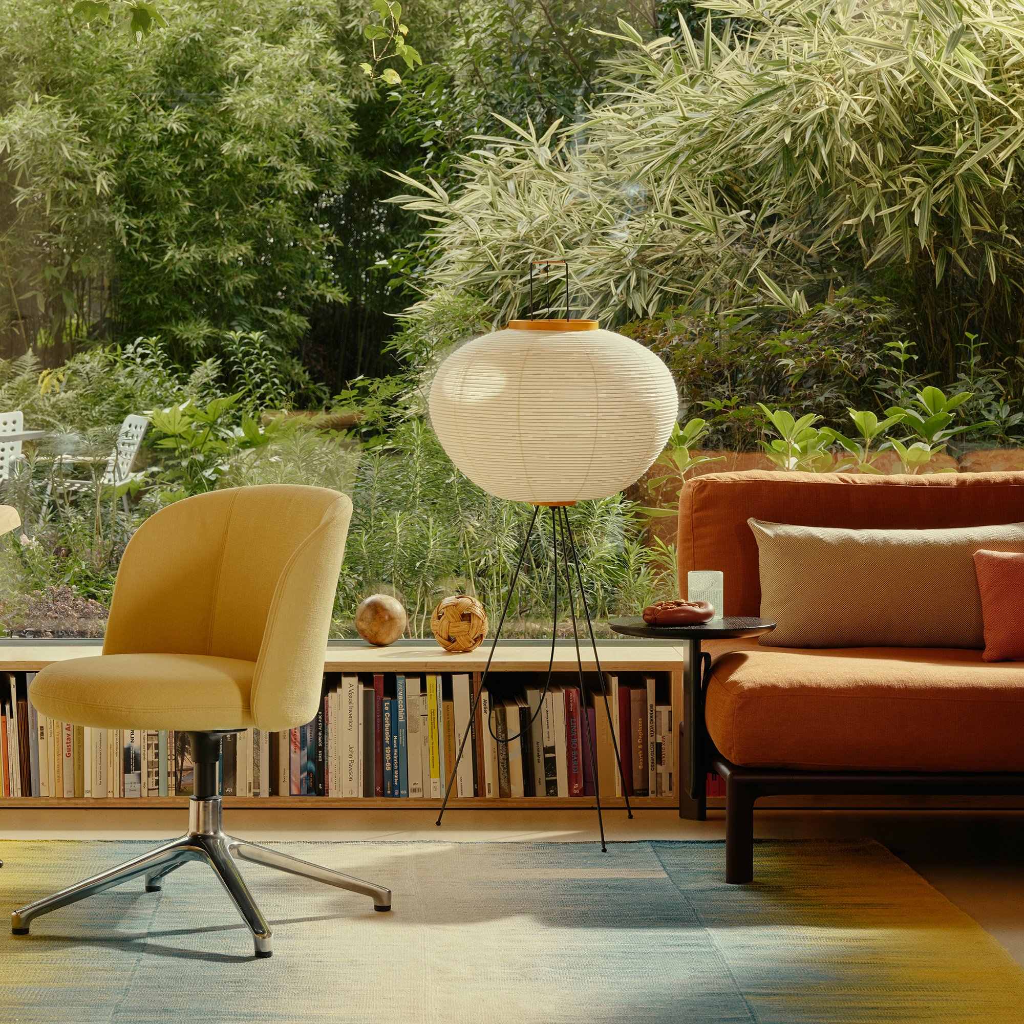 Akari 10A Floor Lamp Vitra by Isamu Noguchi, 1951 Originals