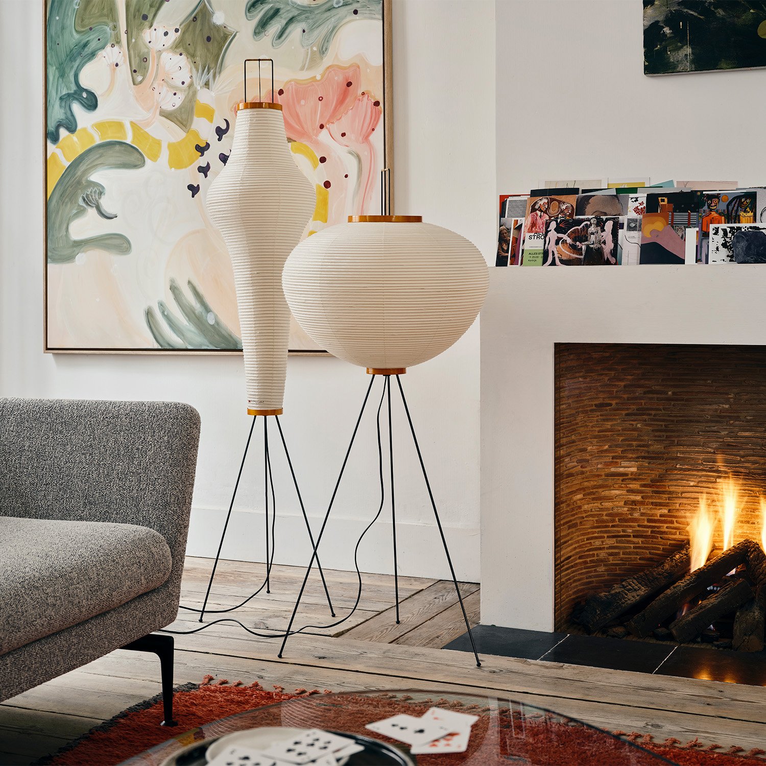 Akari 10A Floor Lamp | Vitra | by Isamu Noguchi, 1951 - Originals