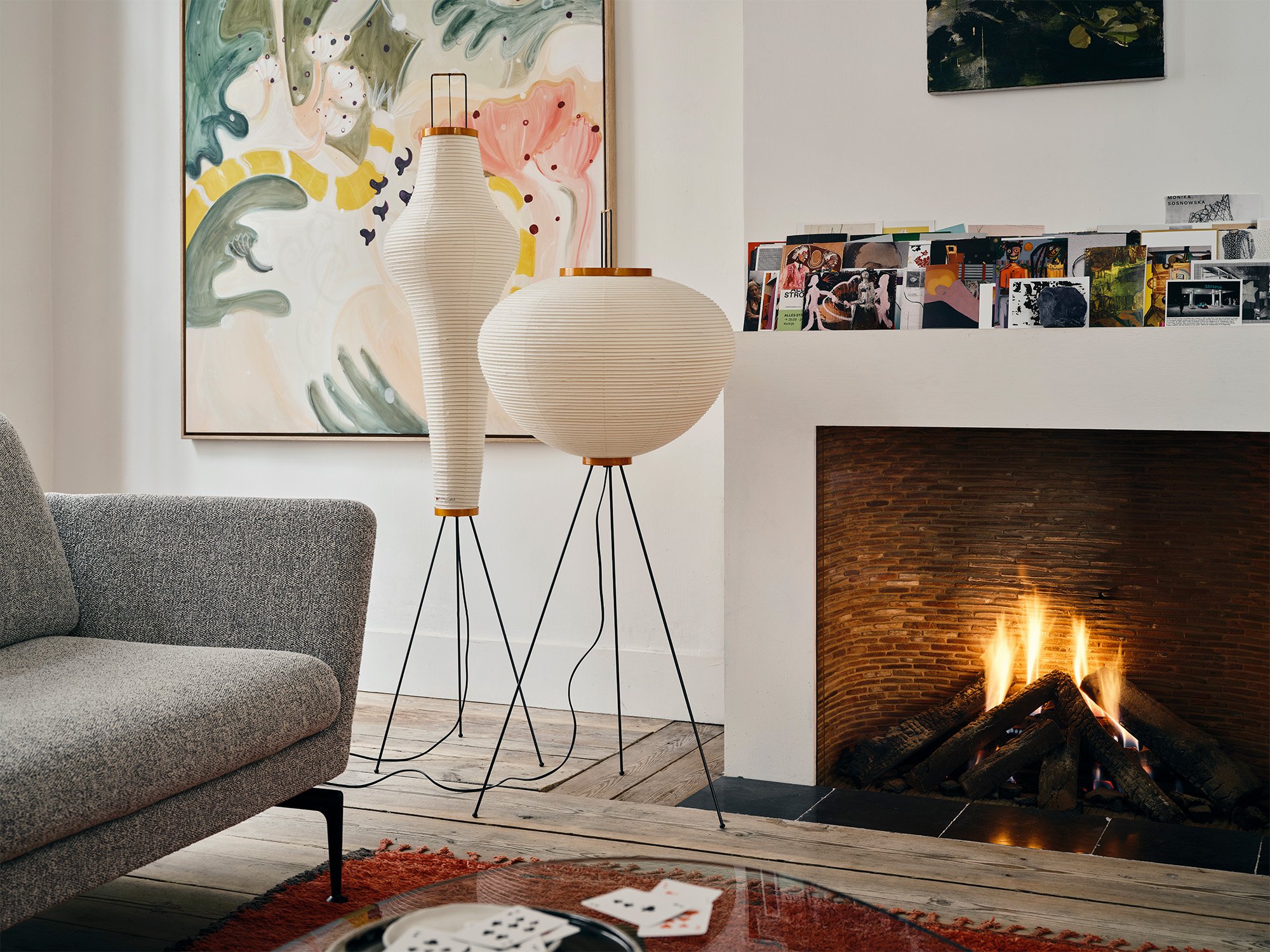 Akari 14A Floor Lamp | Vitra | by Isamu Noguchi, 1951 - Originals