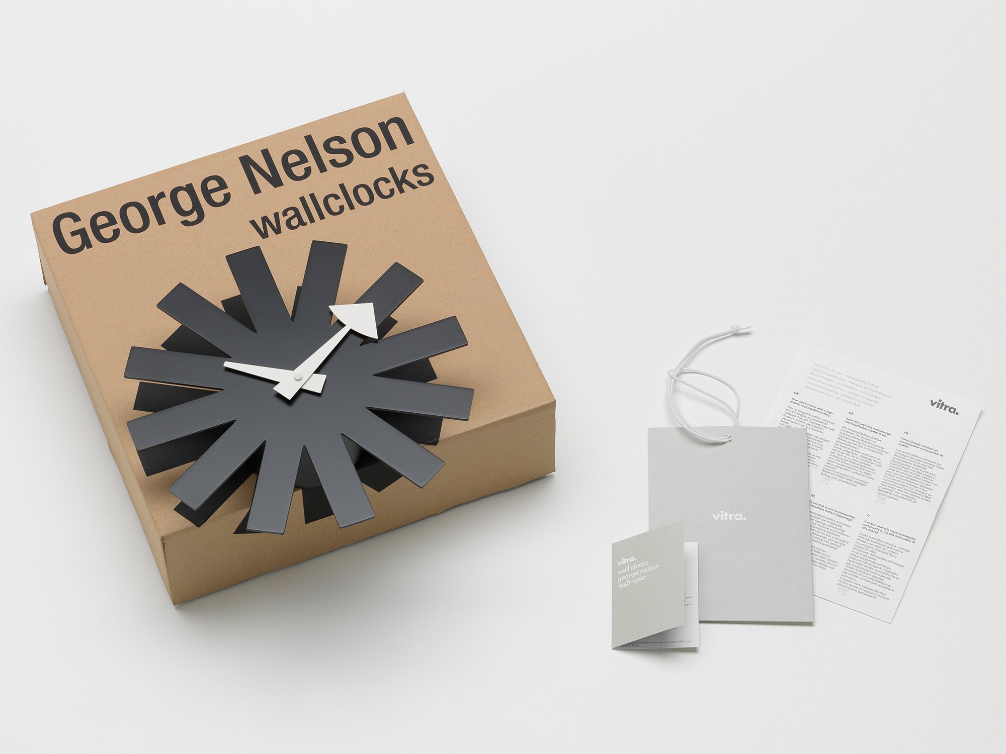 Asterisk Wall Clock | Vitra | Clocks - Designer furniture from smow