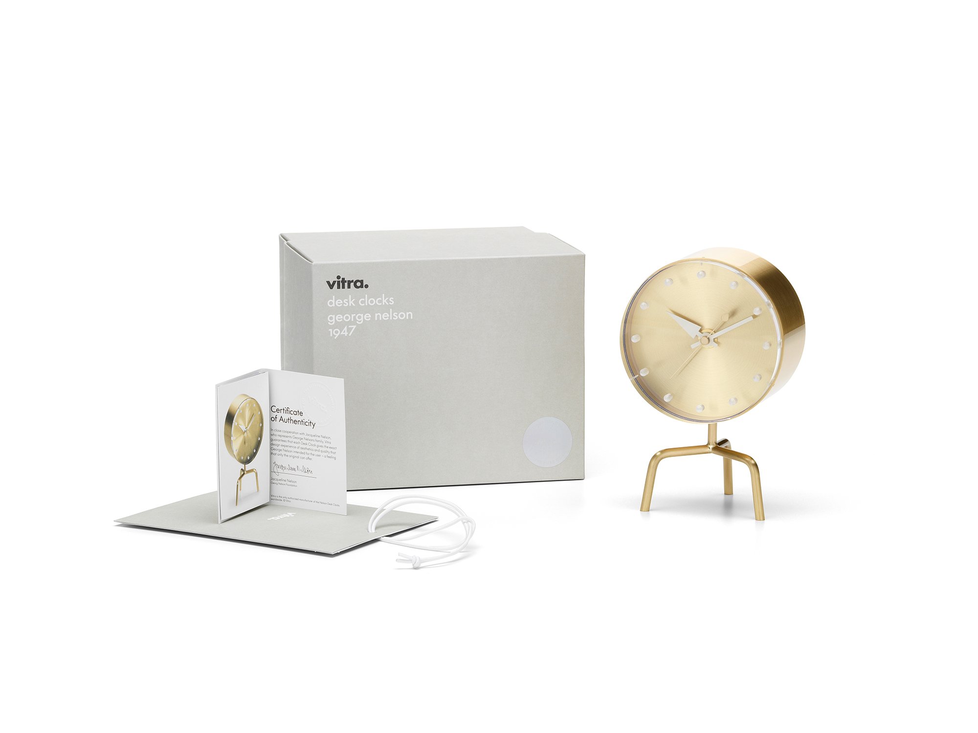 Vitra Desk Clocks Tripod Clock ヴィトラ Desk Clocks - Tripod Clock / トライポッド クロック