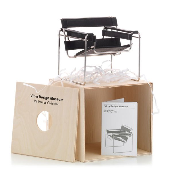 Vitra ミニチュア コレクション ワシリーチェア B3 Wassily B3 Wassily Miniature | Vitra | by Marcel Breuer, 1925 - Originals