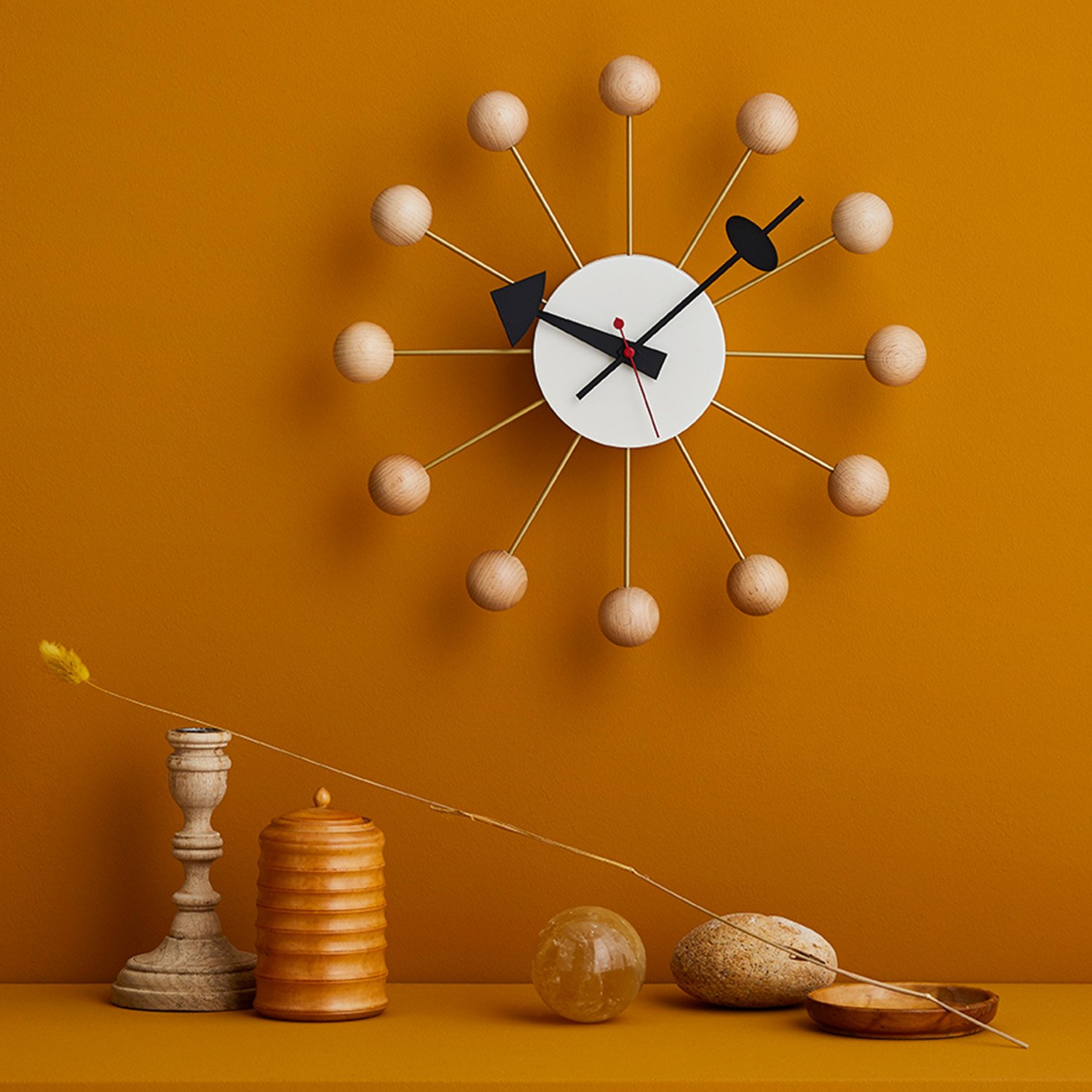 Vitra　ボールクロック　定価49,500円　本物　Ball Clock Ball clock（ボールクロック）/Vitra（ヴィトラ）/George Nelson