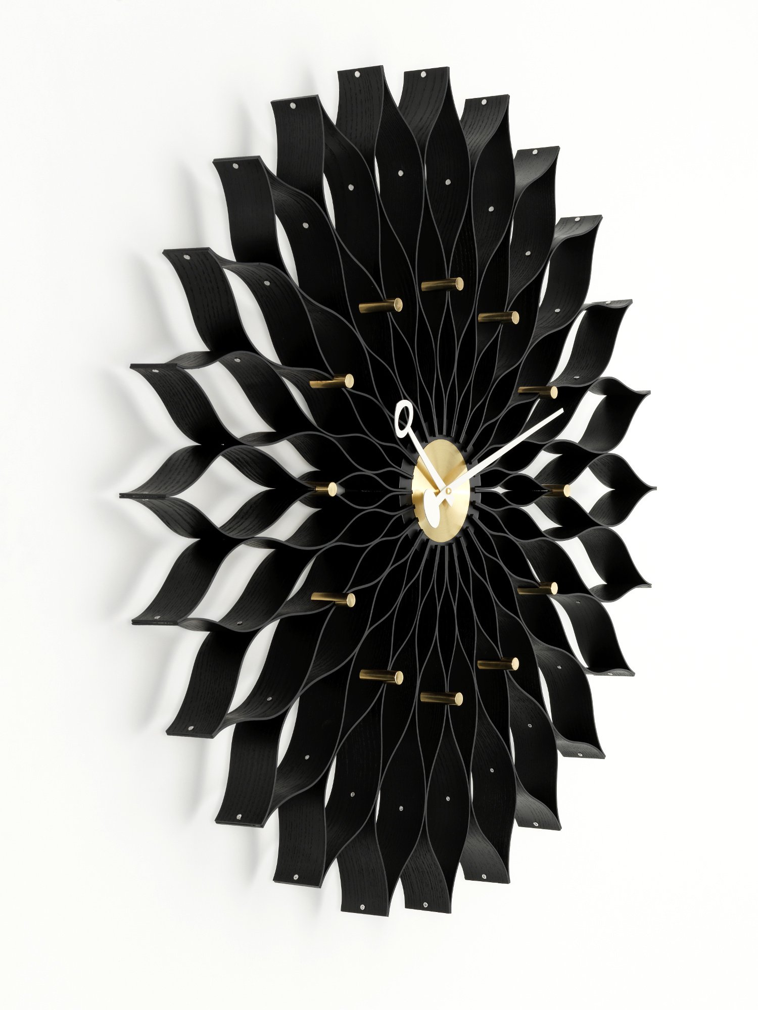 Sunflower Clock Black | Vitra | Clocks - Designer furniture from smow