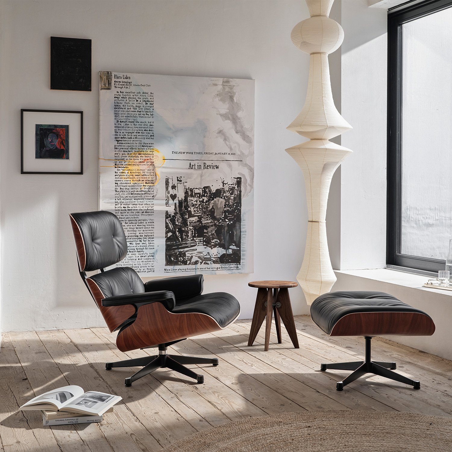 Tabouret Bois, Natural oak, oiled | Vitra | by Jean Prouvé, 1941