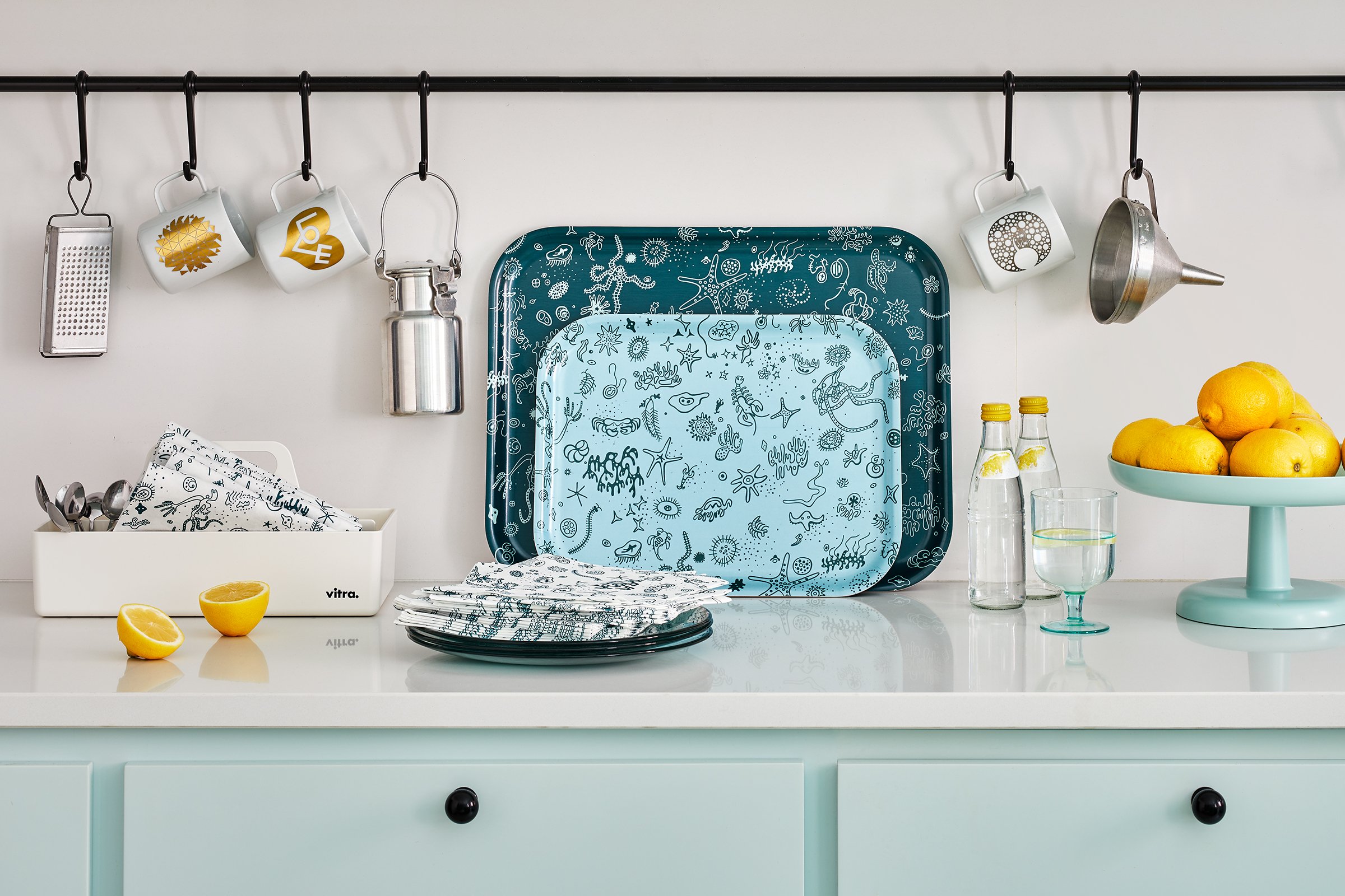 High Tray, Mint green | Vitra | Accessories - Designer furniture 
