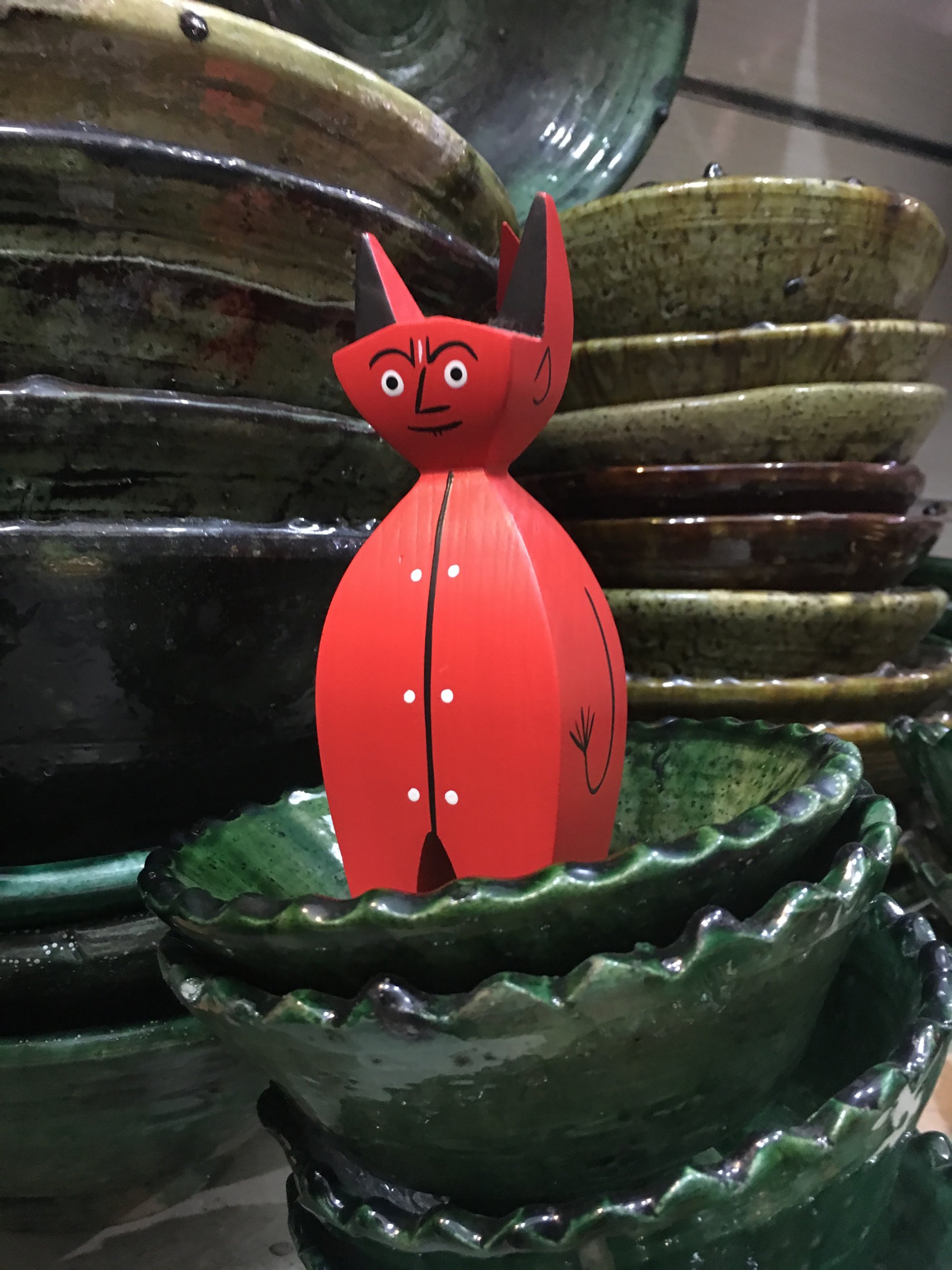 Wooden Doll Little Devil | Vitra | by Alexander Girard - Originals