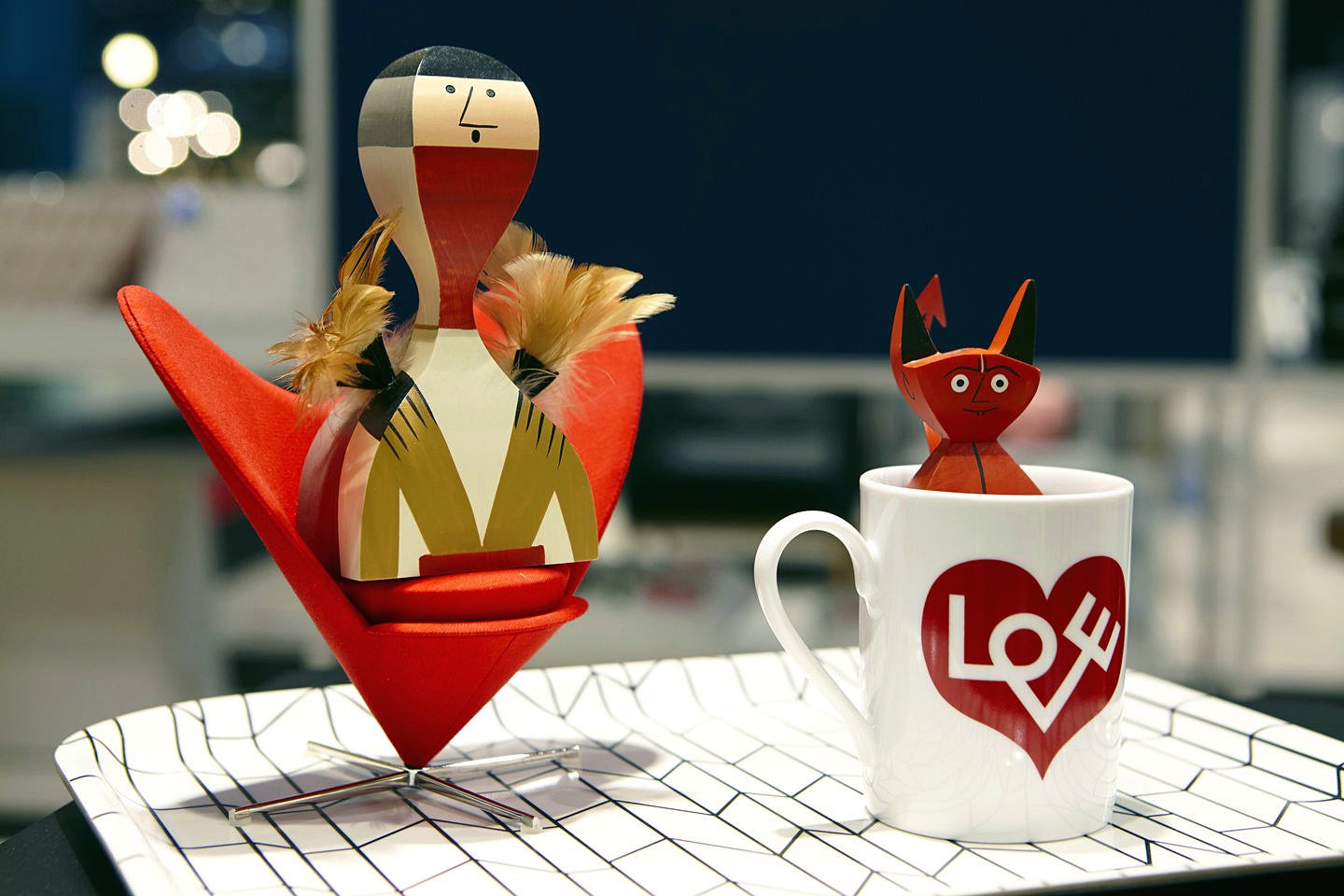 Wooden Doll Little Devil | Vitra | by Alexander Girard - Originals