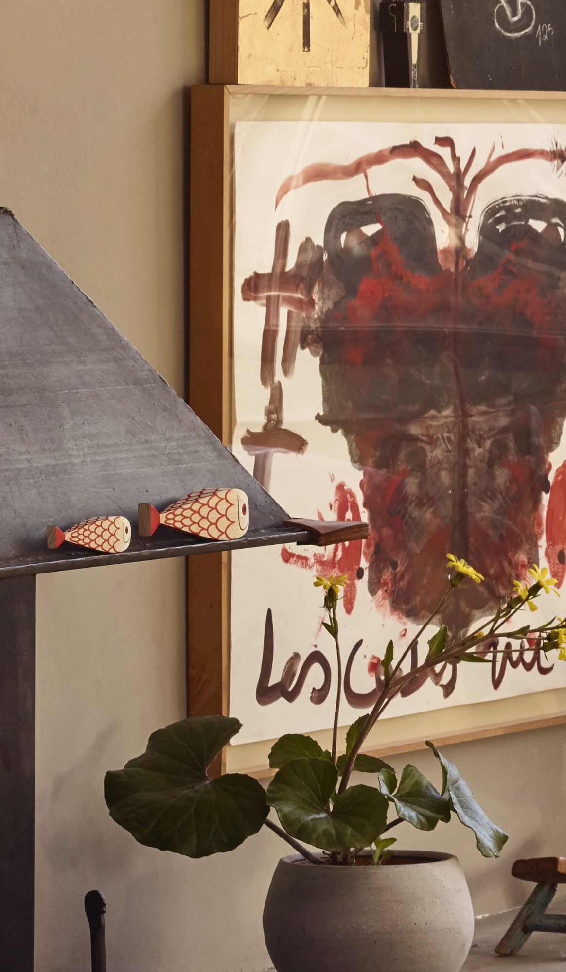 置物 Wooden Dolls Mother Fish & Child Wooden Dolls Mother Fish & Child | Vitra | by Alexander Girard