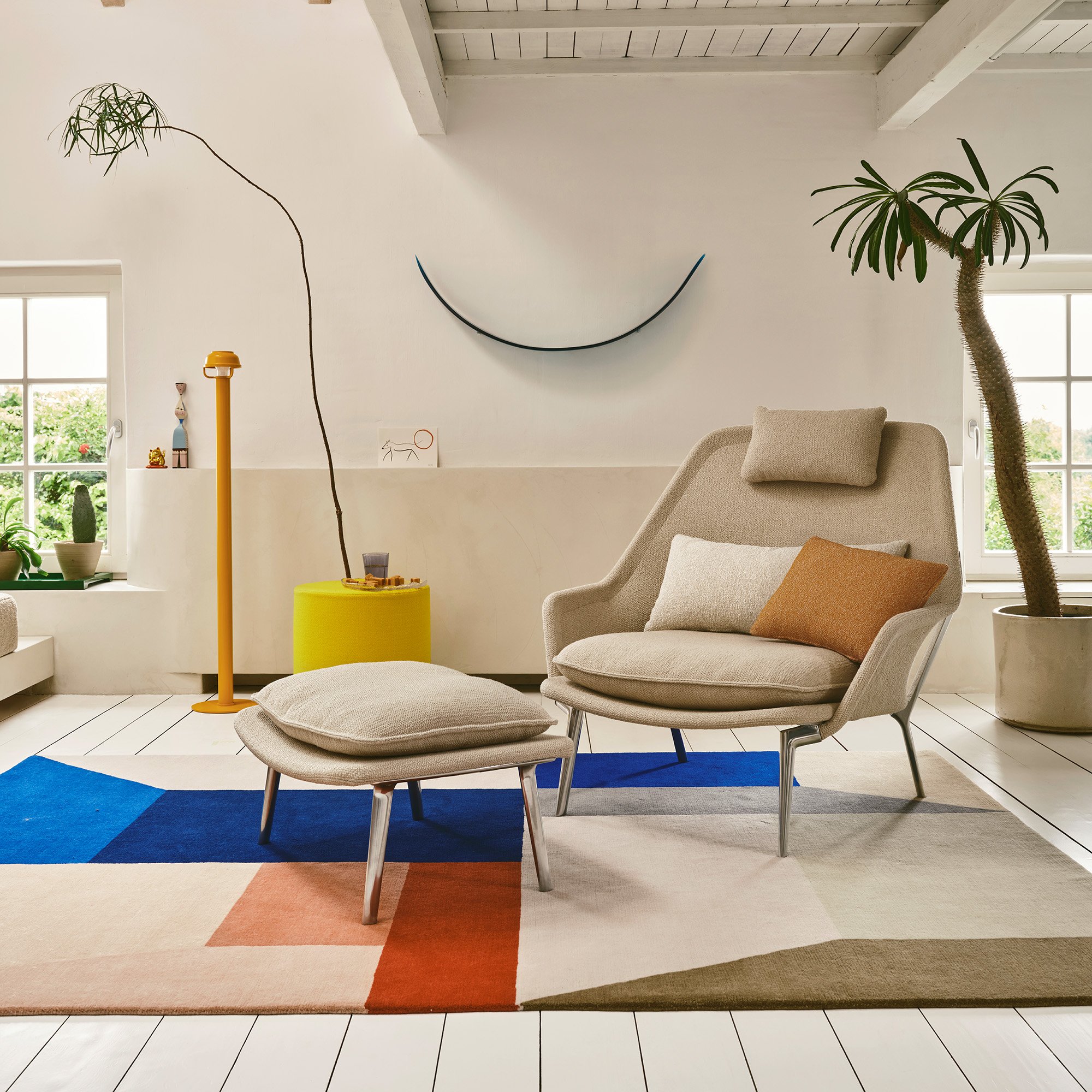 bouroullec slow chair vitra オットマン Vitra Slow Chair and