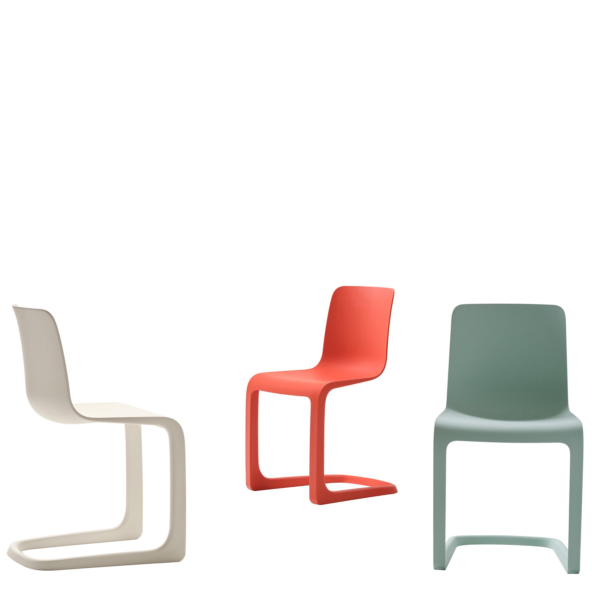 Evo-C Chair, Poppy red | Vitra | Chairs - Designer furniture from smow