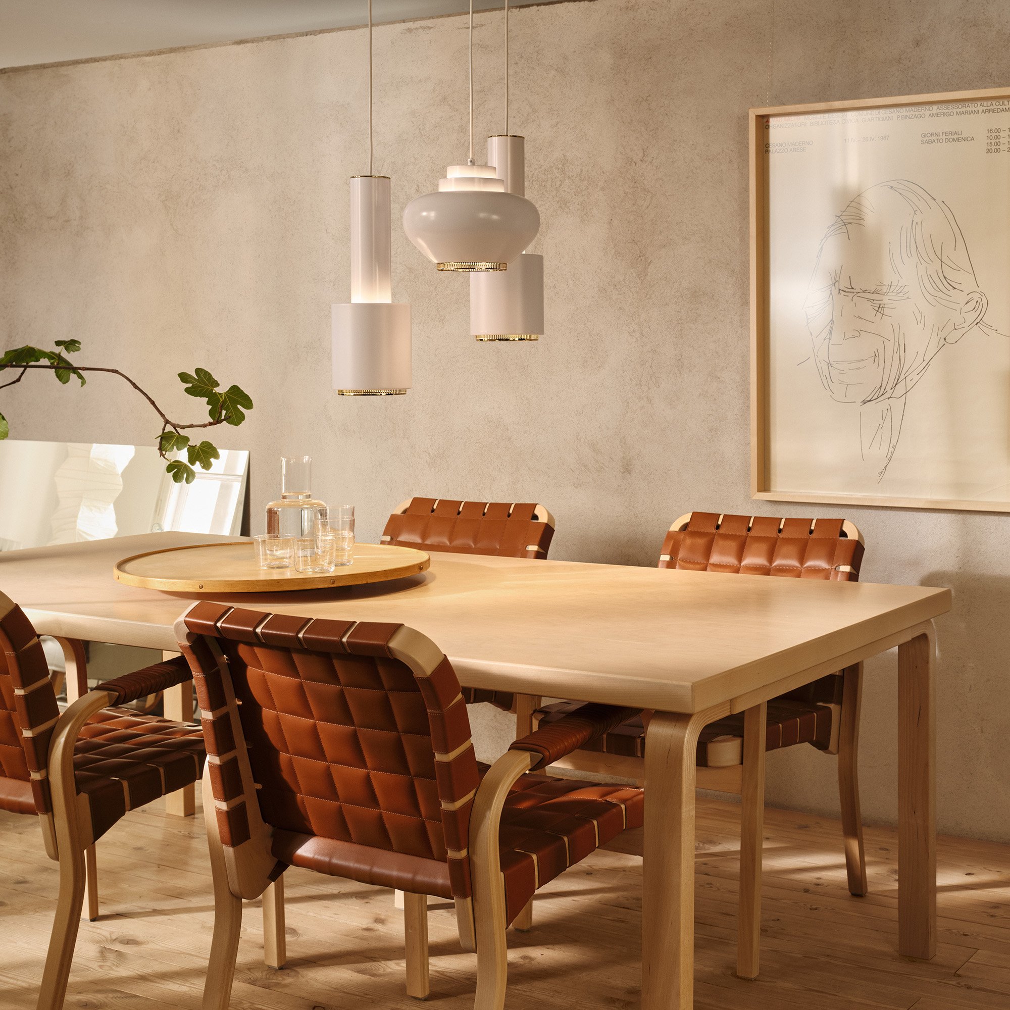 artek A333 Turnip ブラス φ255mm 新品未使用 Pendant Lamp A333 Turnip | Artek | by Alvar Aalto, 1950