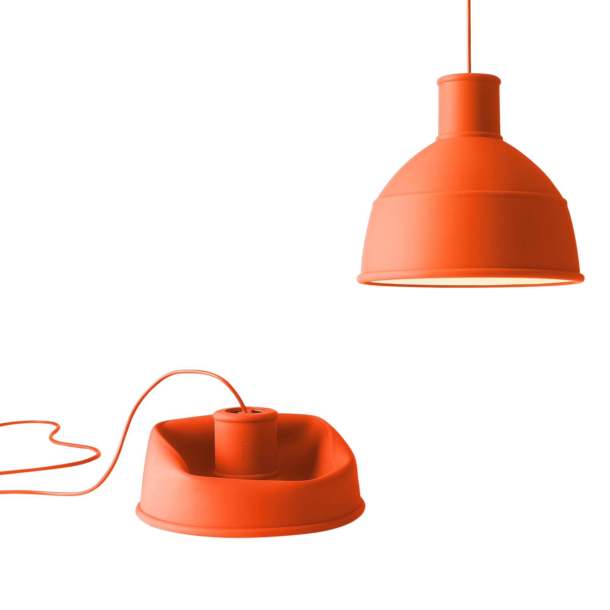 Muuto UNFOLD PENDANT LAMP オレンジ 定価63,800円 Unfold Pendant Lamp, Yellow | Muuto | Pendant Lights & Ceiling