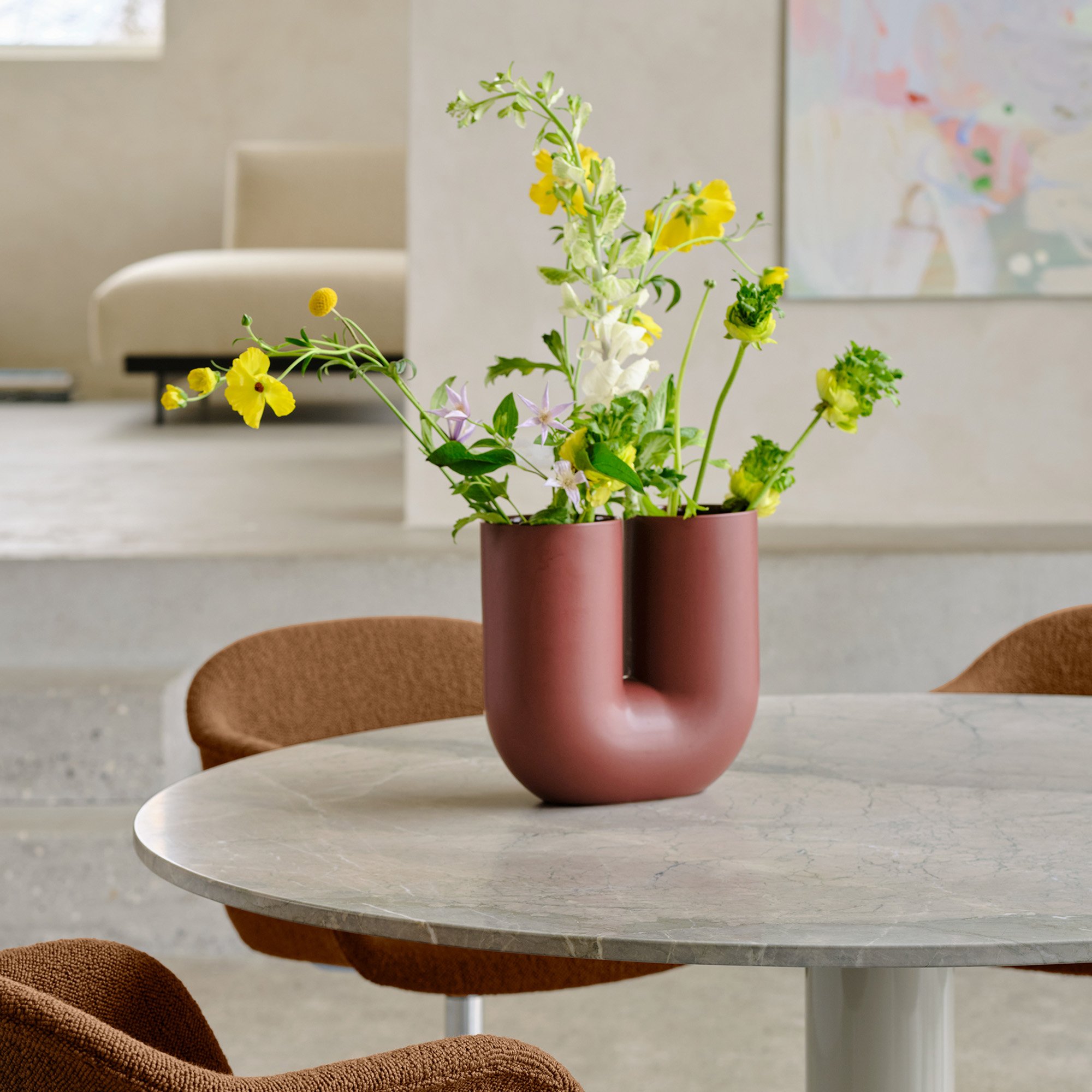 Kink Vase, Light blue | Muuto | Vases