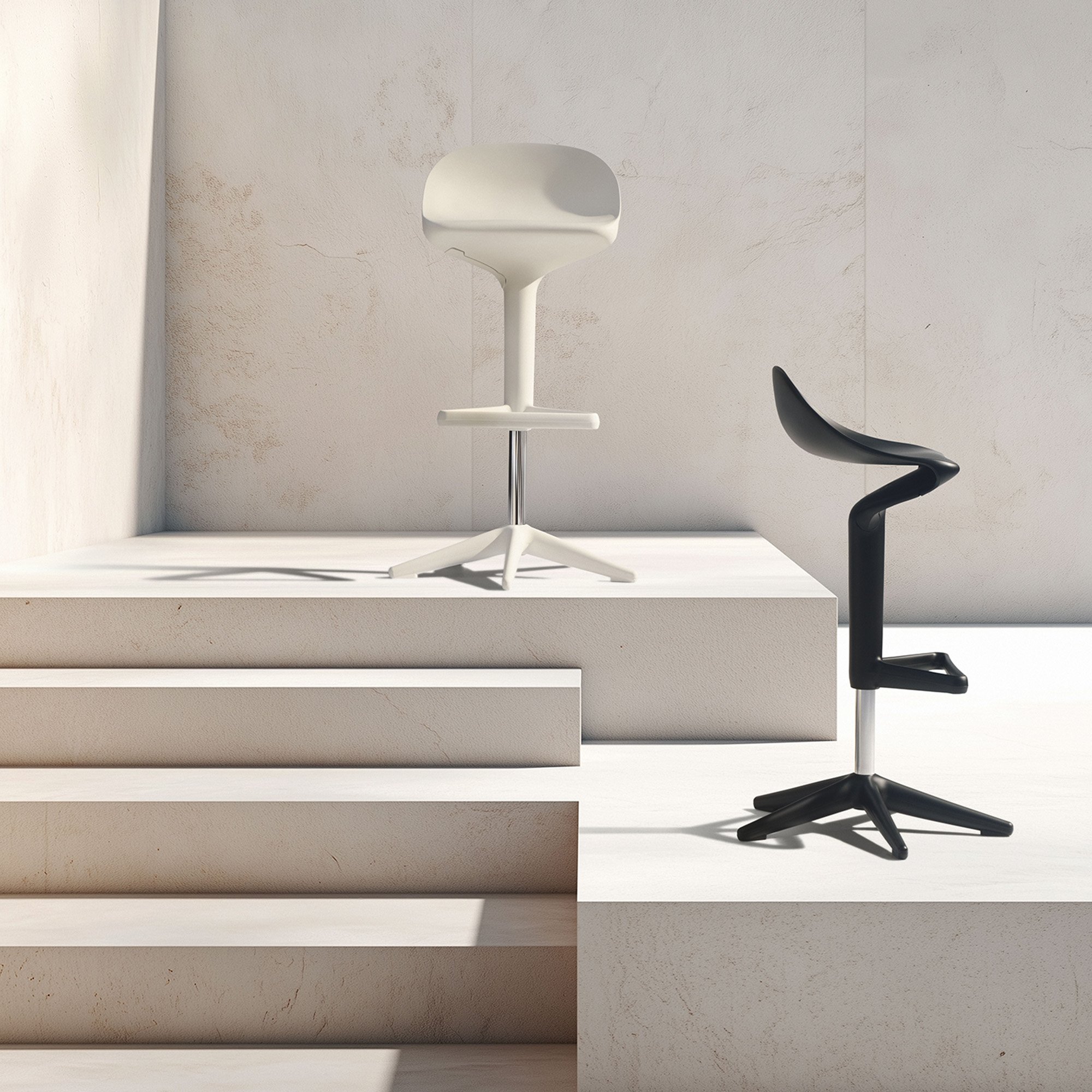 Spoon Stool | Kartell | Bar Stools - Designer furniture from smow