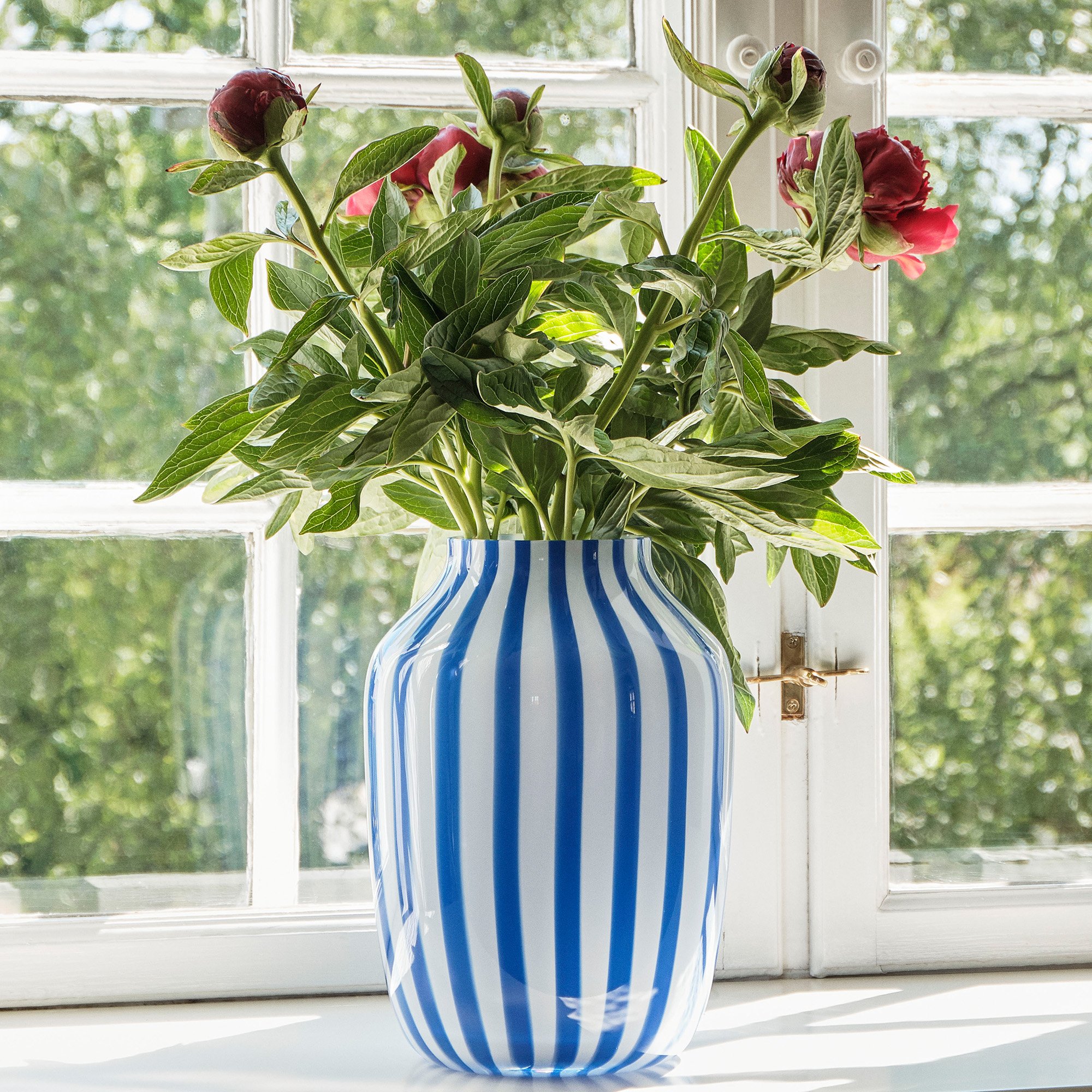 HAY フラワーベース　JUICE VASE HAY Juice vase, high, blue | Finnish Design Shop