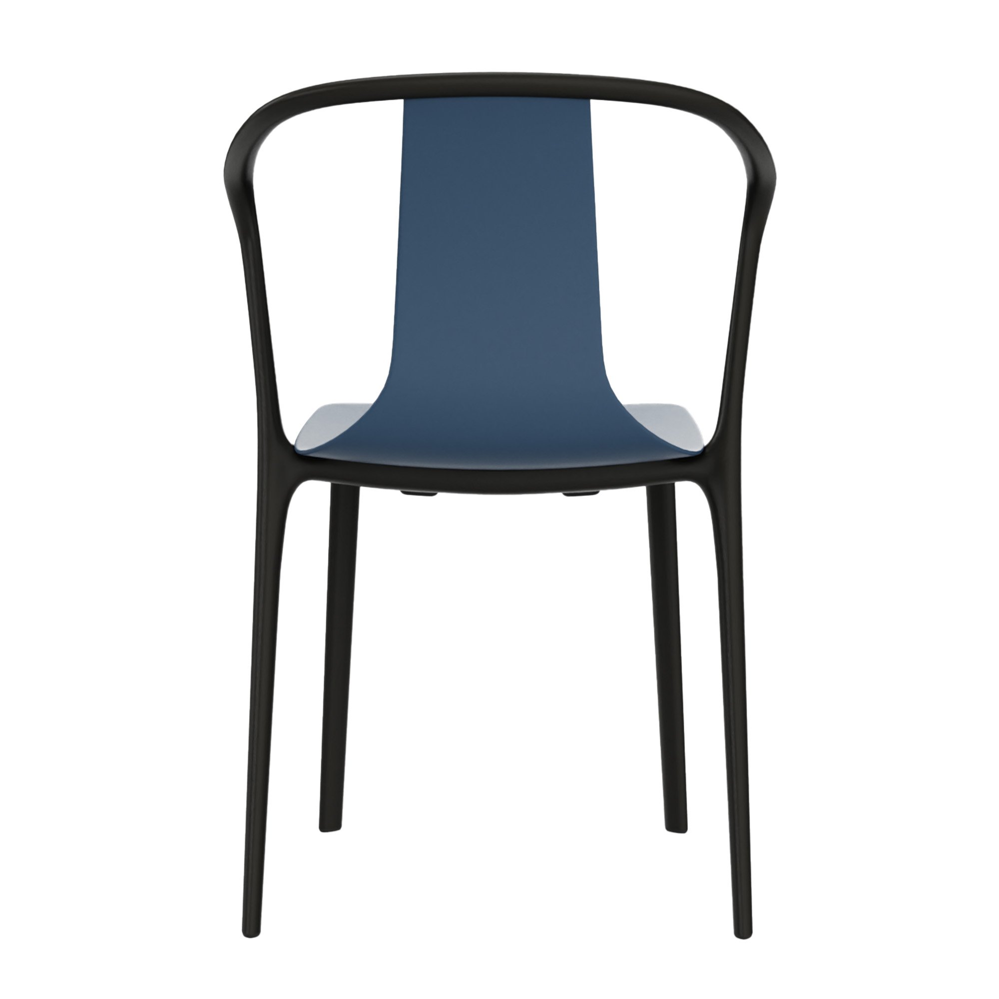 Belleville Armchair Outdoor, Sea blue | Vitra | Chairs - Designer