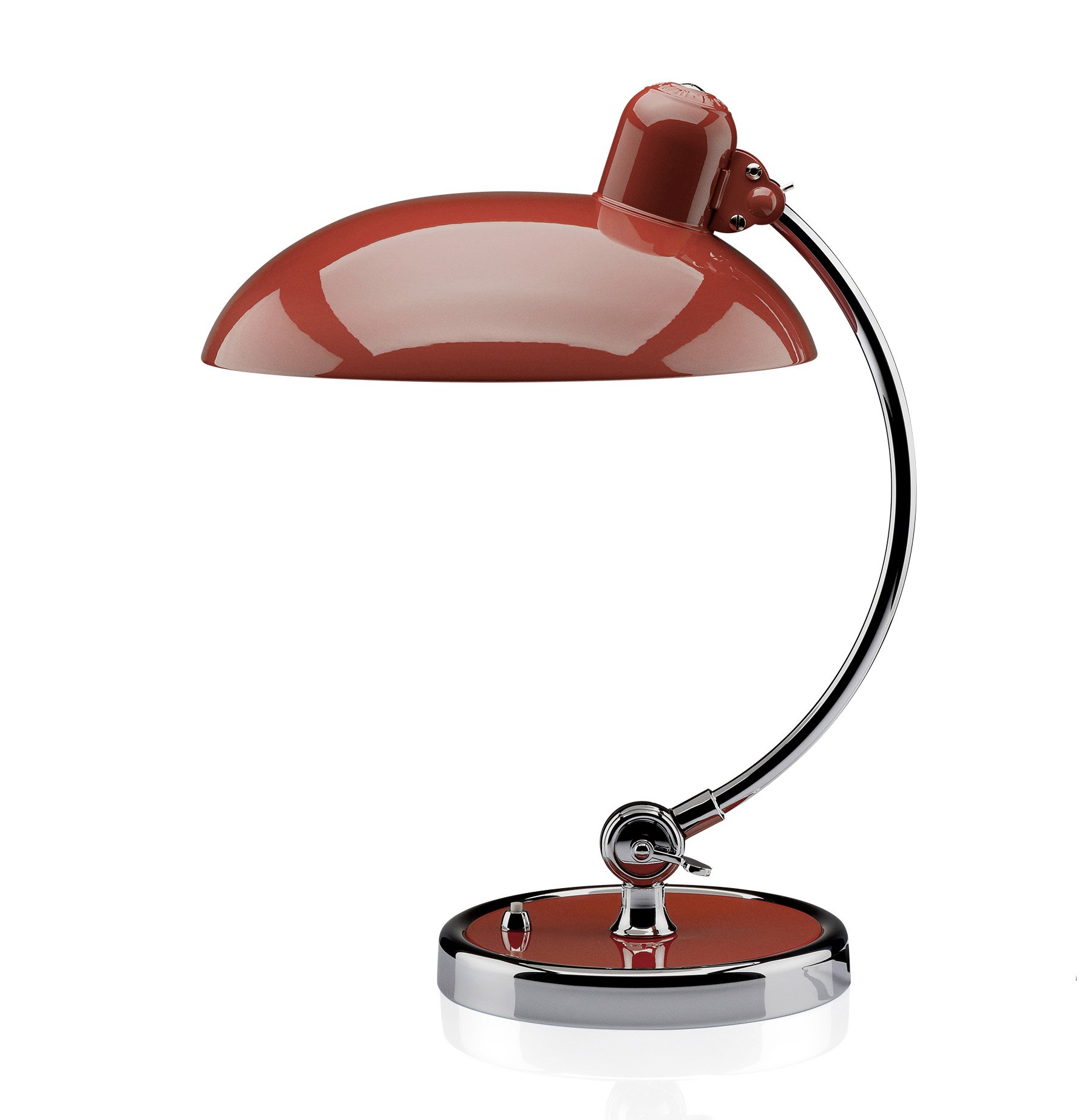 Kaiser Idell 6631-T Luxus Table Lamp, Venetian red | Fritz Hansen