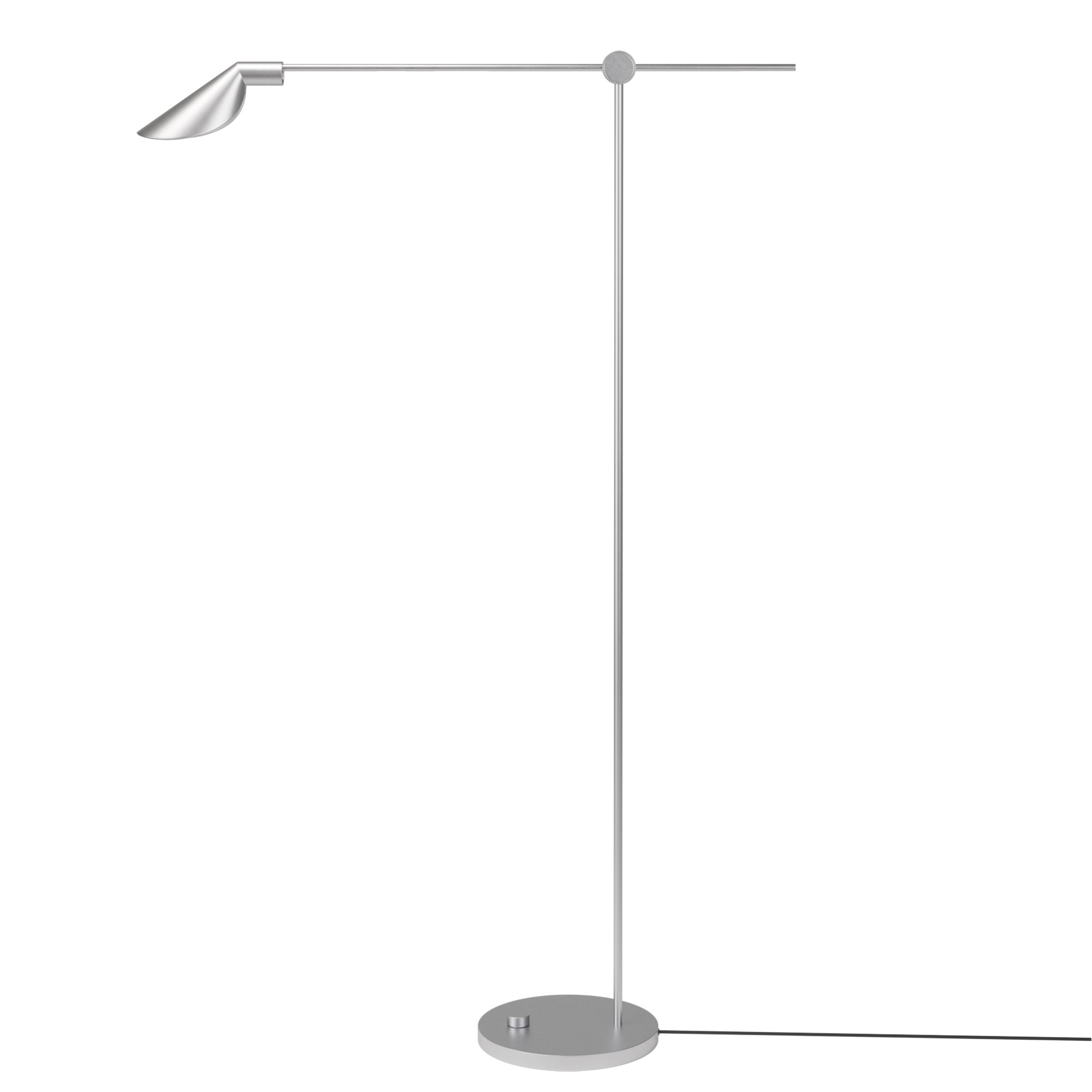 MS Series Floor Lamp, Stainless steel | Fritz Hansen | Standing