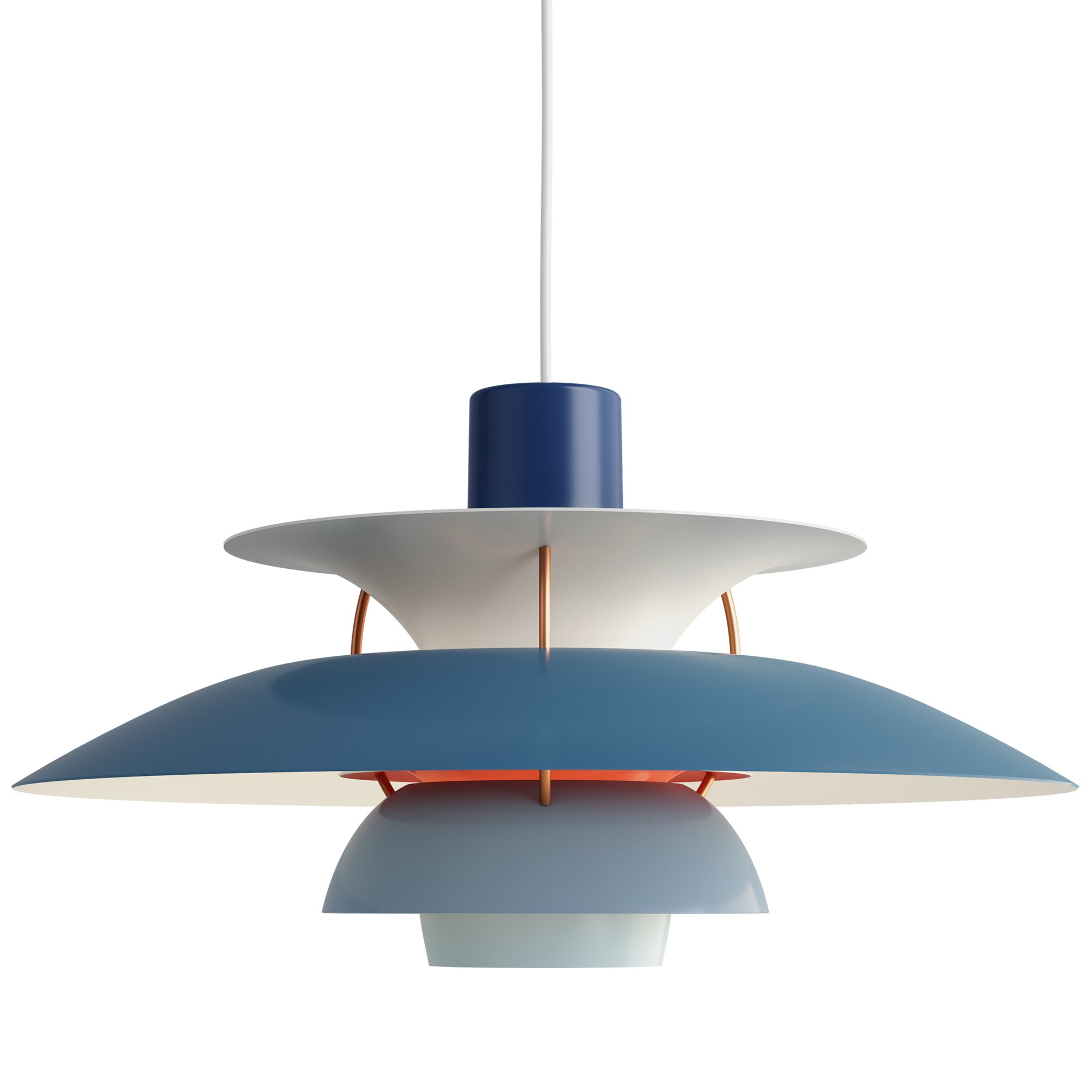 PH 5 Pendant Lamp, Hues of Blue | Louis Poulsen | Pendant Lights