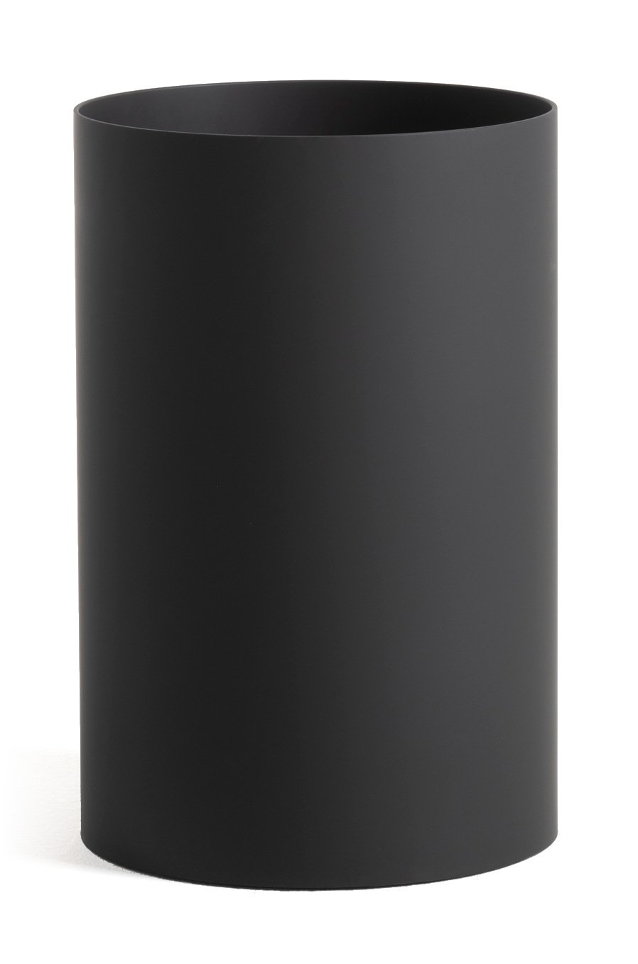 Waste basket, Matt, Black | Kartell | Office Utensils