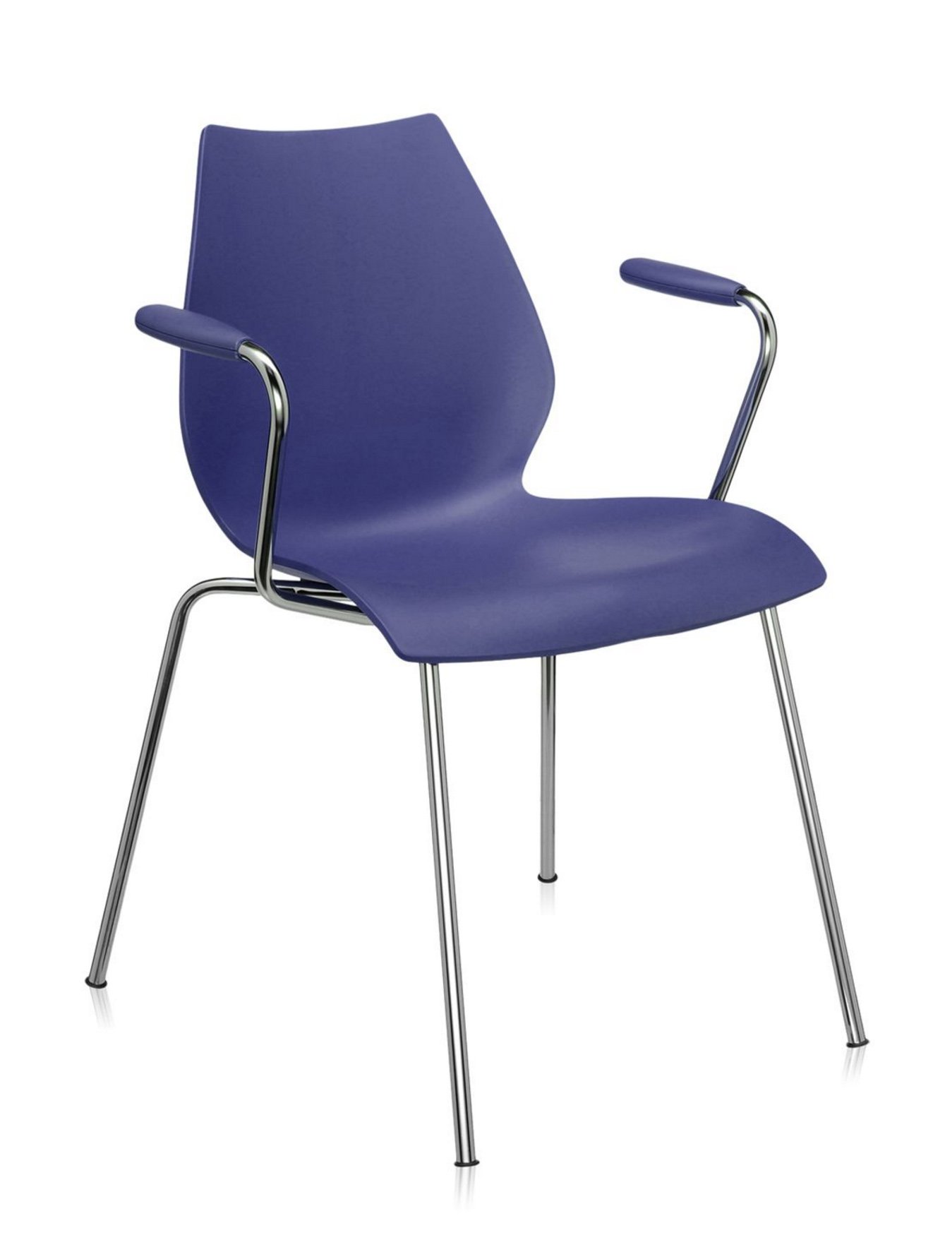 【良品】Kartell マウイ アームチェア ２脚 ペールブルー kartell-maui-stuhl-mit-