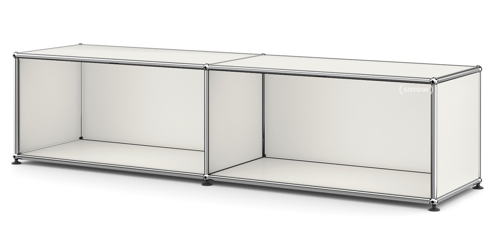 USM Haller l Box 750×350×175 色：Lグレー USM Haller Sideboard XL, Customisable, Mid grey RAL 7005, With 3