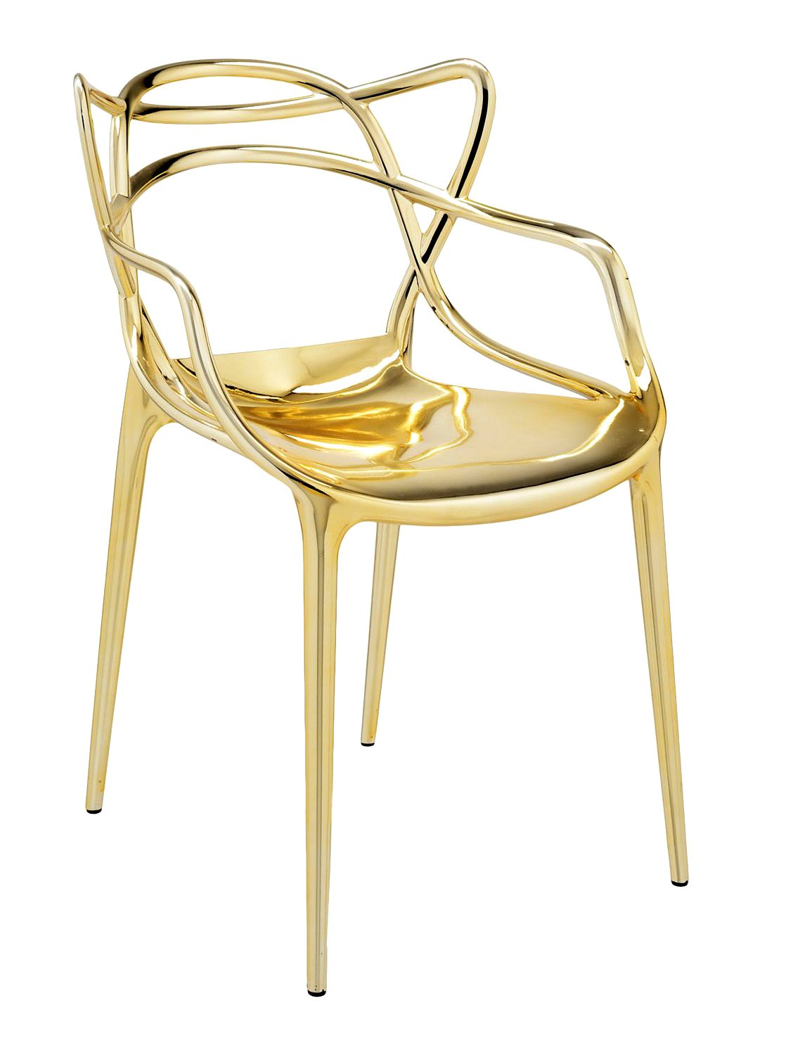 Masters Metallic, Gold | Kartell | Dining Room Chairs