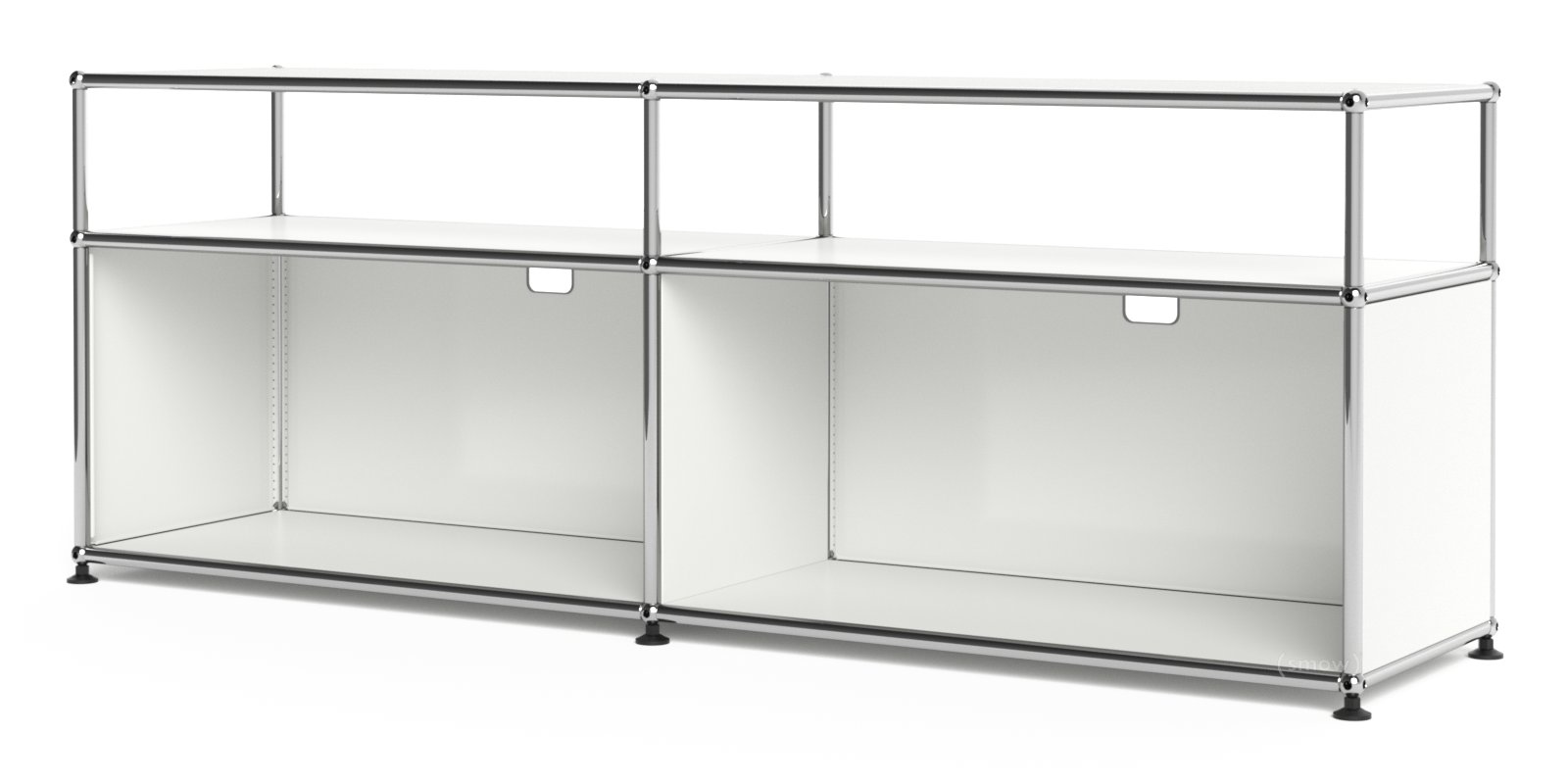 USM Haller Lowboard L with Extension, Customisable, Pure