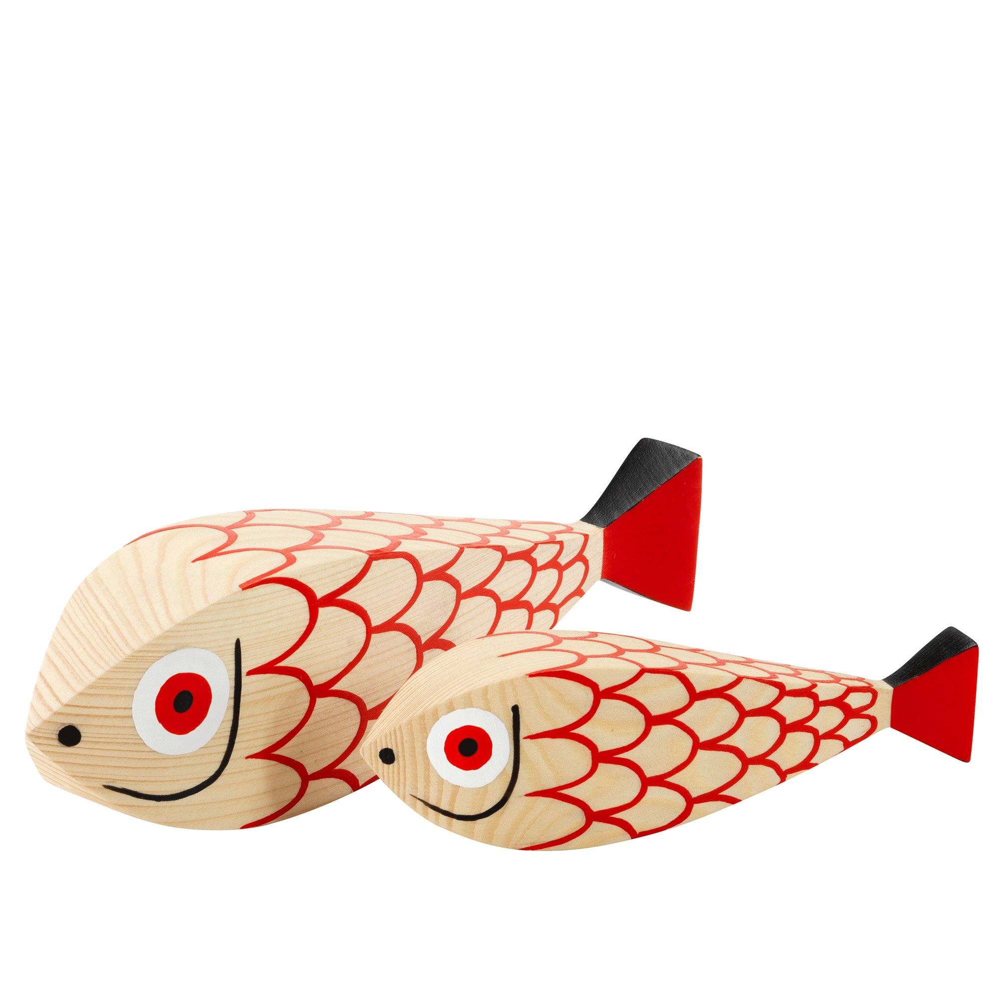 vitra wooden dolls　マザーフィッシュ&チャイルド Wooden Dolls Mother Fish & Child | Vitra | by Alexander Girard