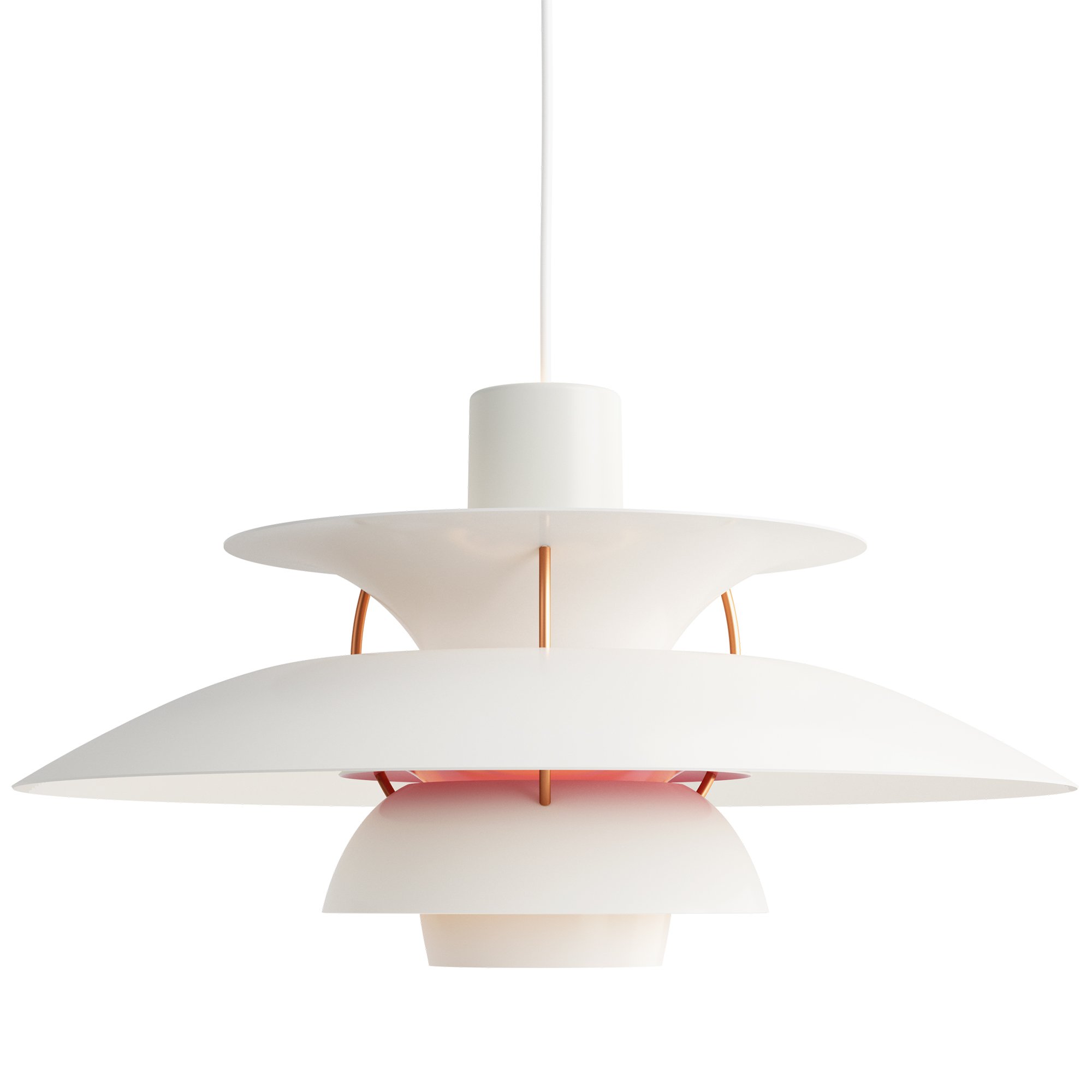 PH 5 Pendant Lamp, Modern White | Louis Poulsen | Pendant Lights