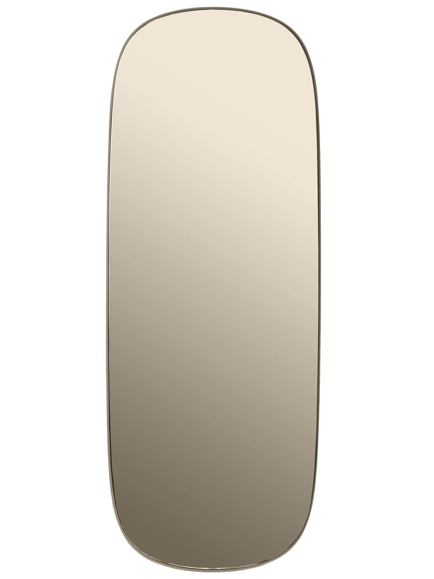 Framed Mirror, Large, Frame taupe / glass taupe | Muuto | Mirrors
